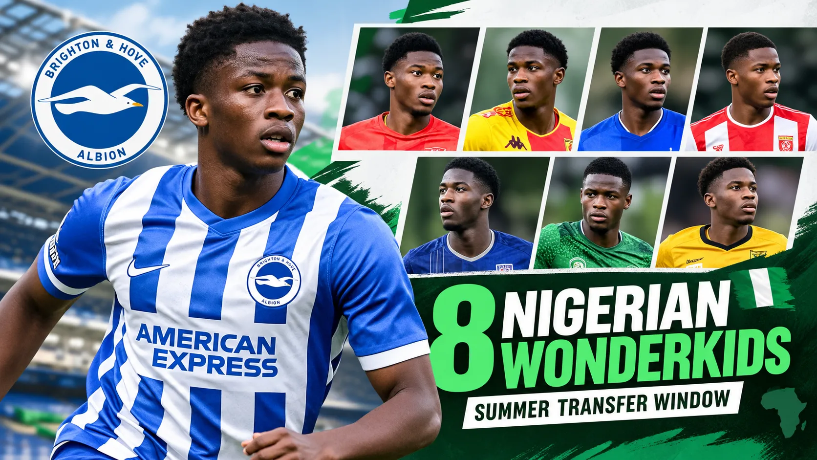 8 Nigerian wonderkids who secured big transfers this summer: Sani, Yohanna ranked