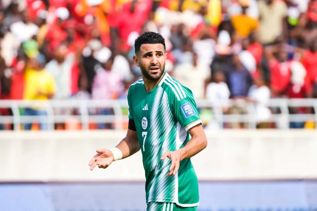 Riyad Mahrez Algeria vs Angola 