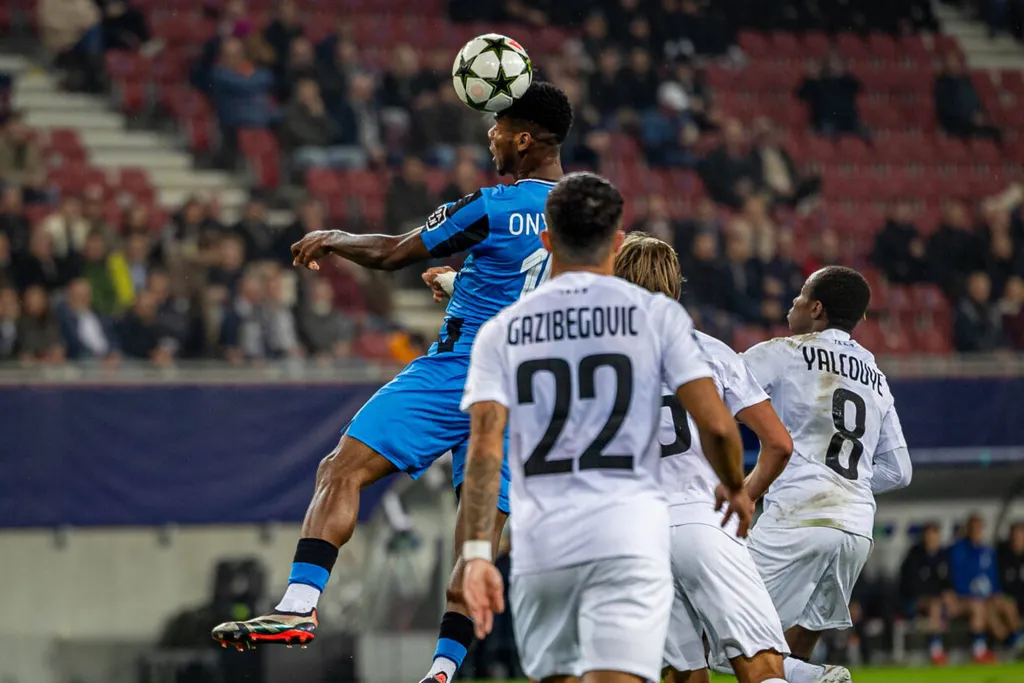 Rapahel Onyedika influential in Club Brugge UCL win
