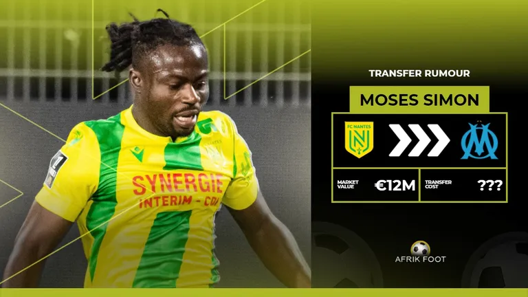 Moses Simon: 4 reasons why Marseille long for transfer of Nantes saviour