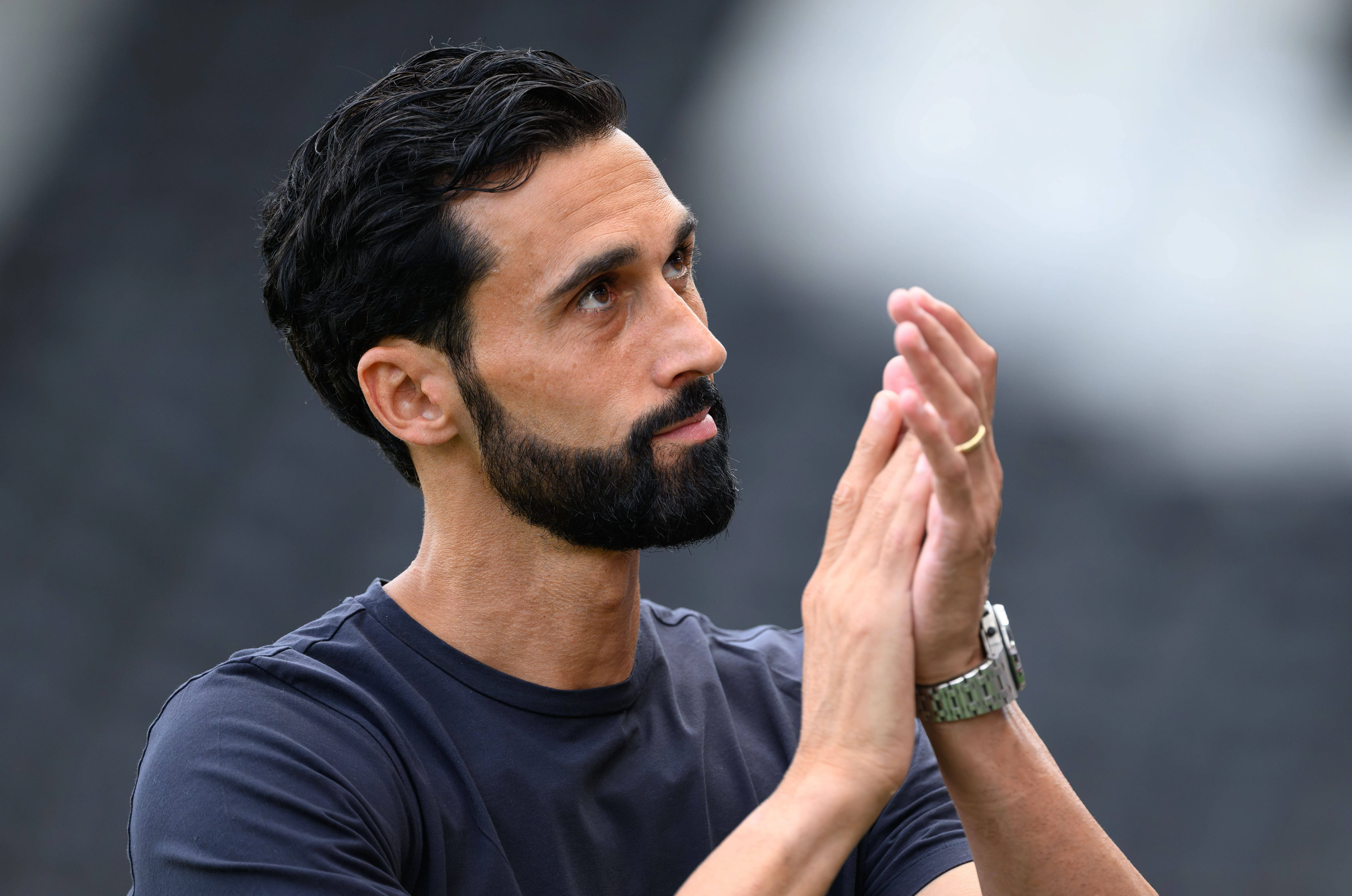  Fulham Head Coach Alvaro Arbeloa