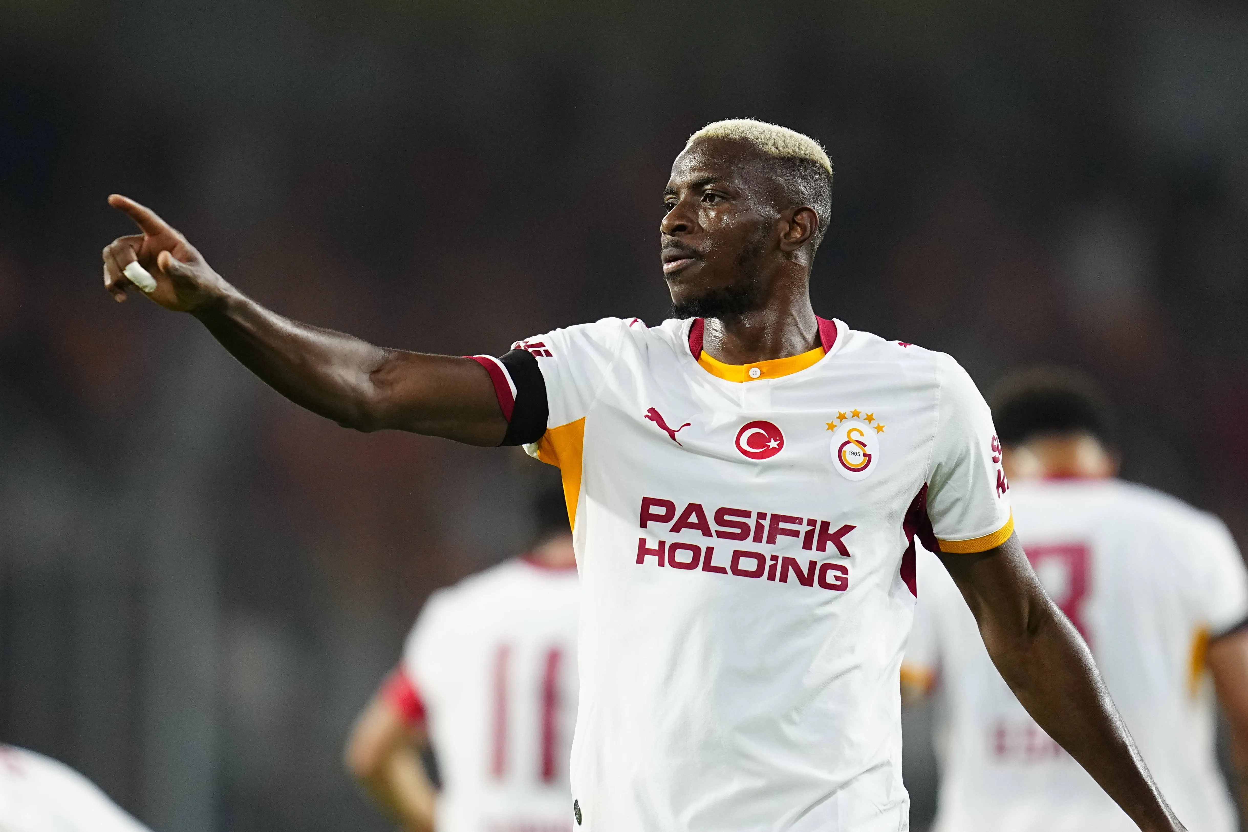 Super Eagles and Galatasaray striker Victor Osimhen. 
