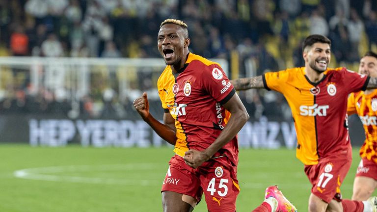 Victor Osimhen: Toast of Saudi clubs matches personal best as Galatasaray step up title charge