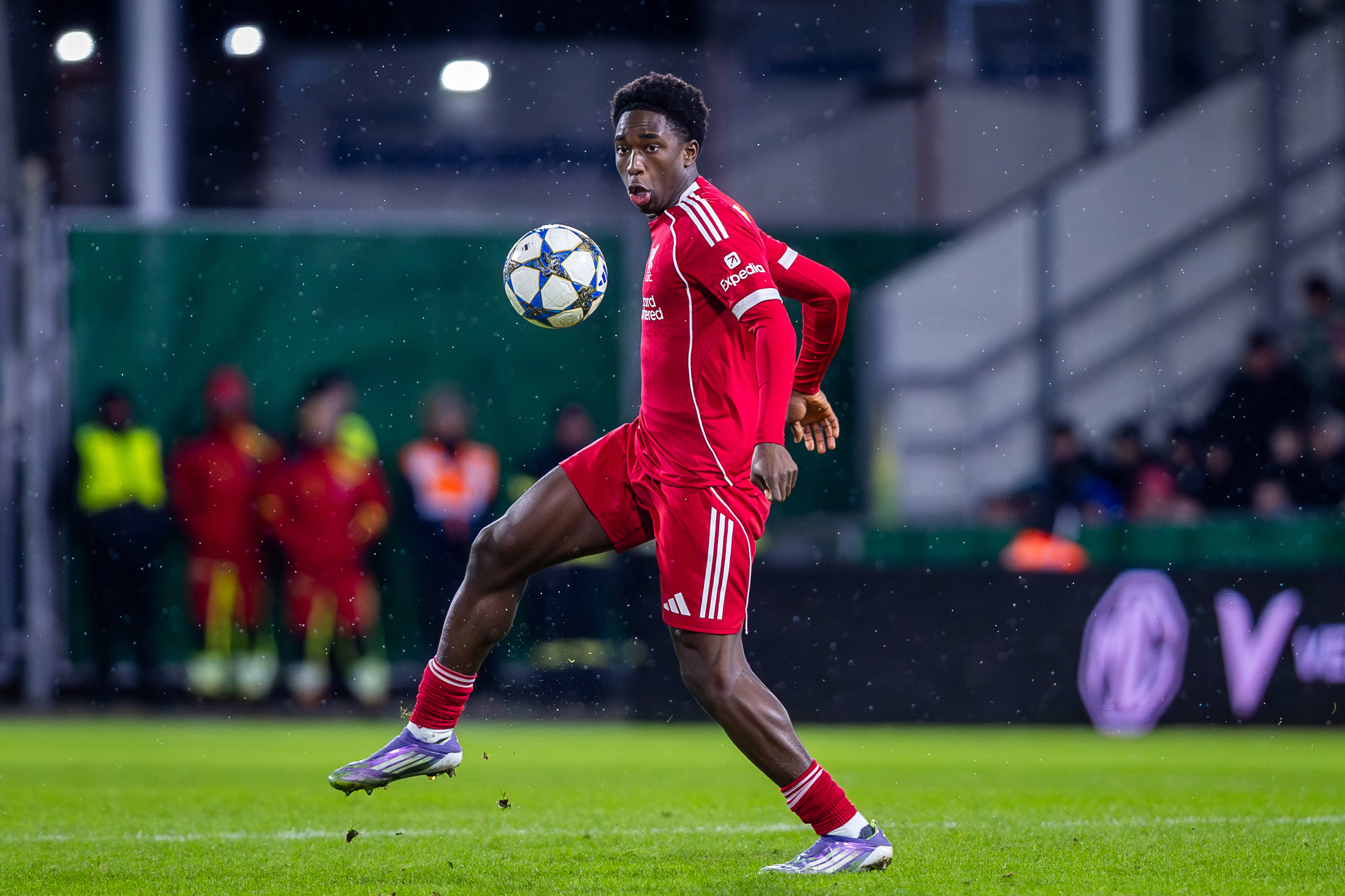 Joshua Abe of Liverpool.