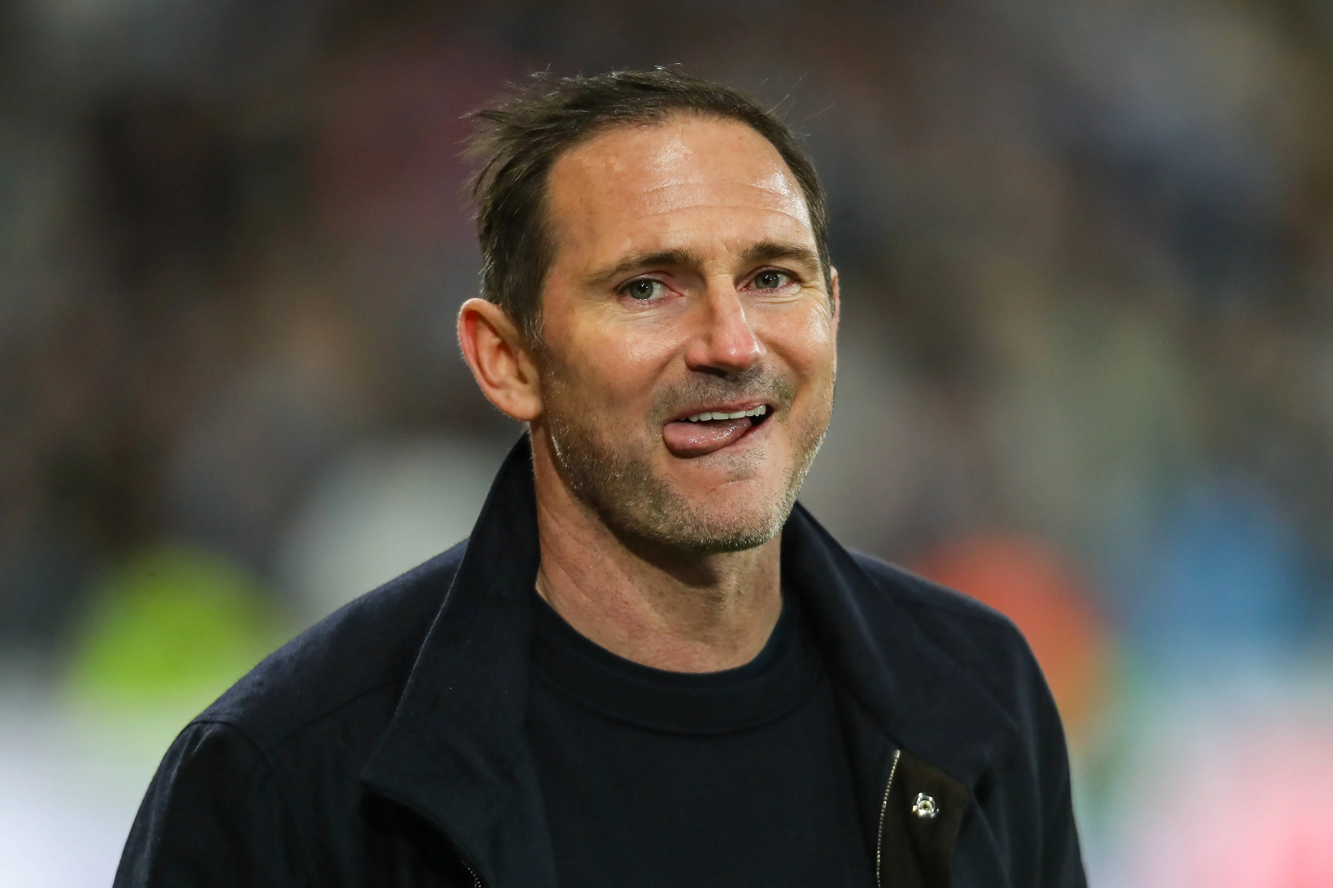 Coventry City Manager Frank Lampard celebrates sealing the league title during the Coventry City v Portsmouth EFL Sky Bet Championship match at Coventry Building Society Arena, Coventry, England on 21 April 2026.