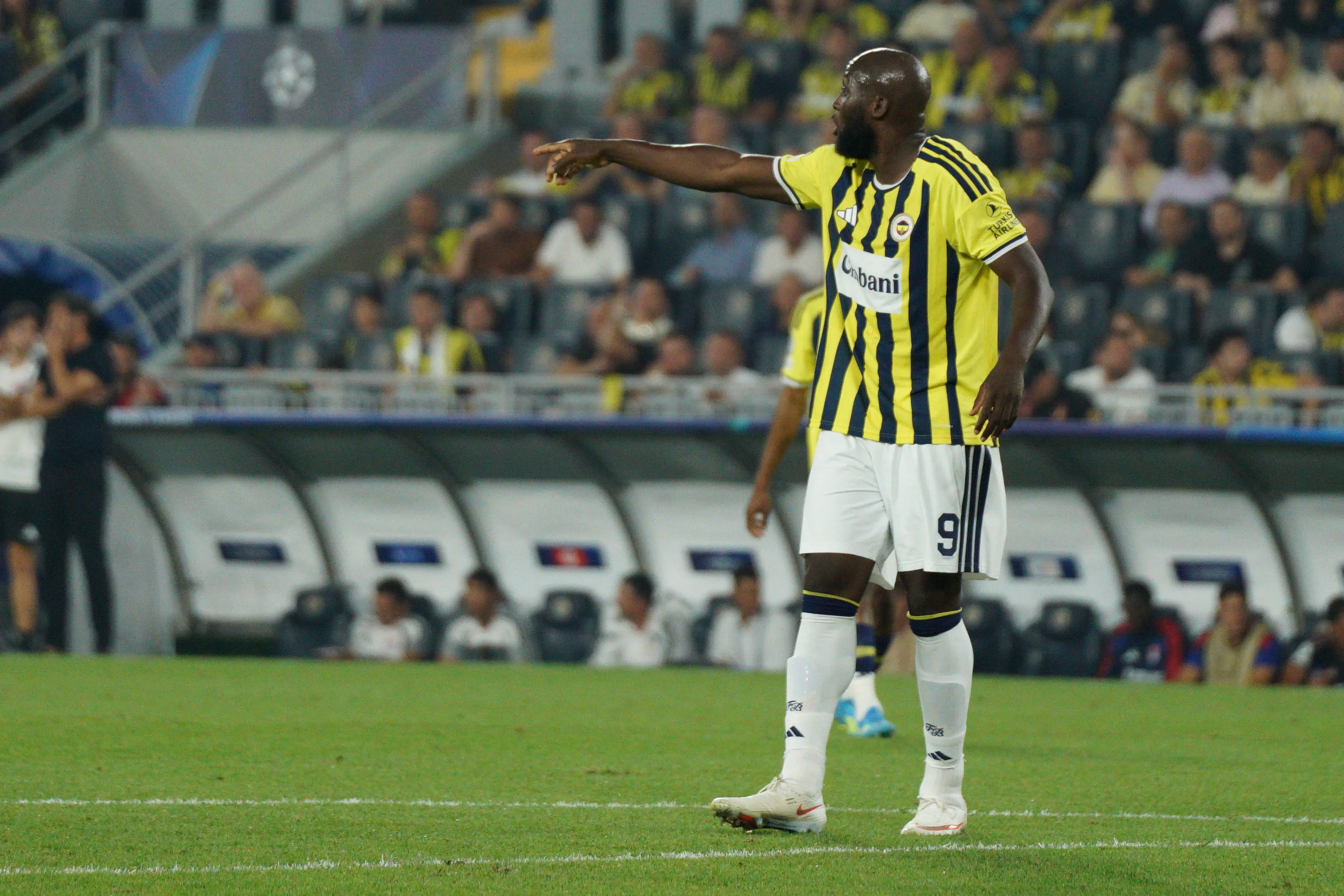 Fenerbahce forward Romelu Lukaku