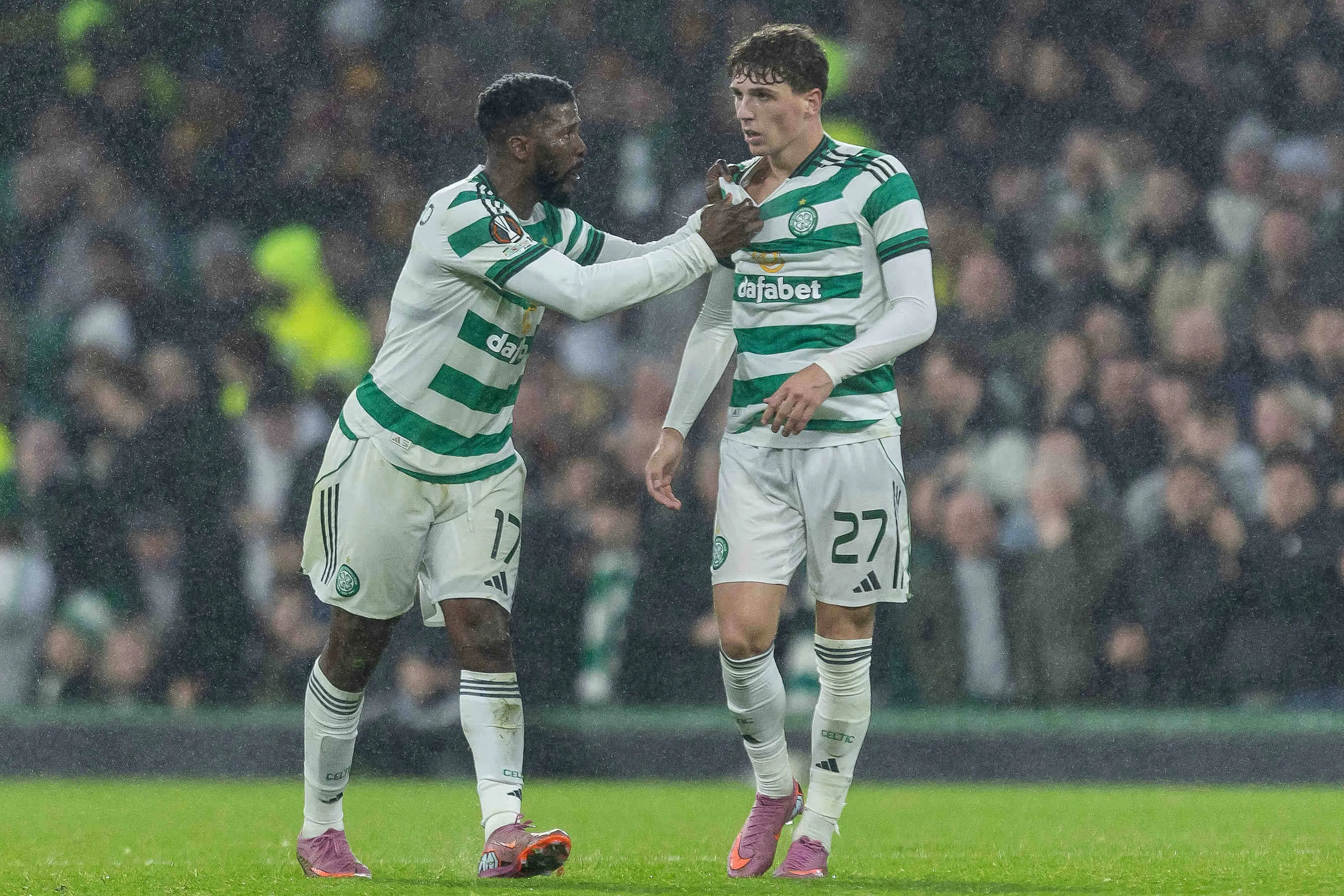 Kelechi Iheanacho in action for Celtic