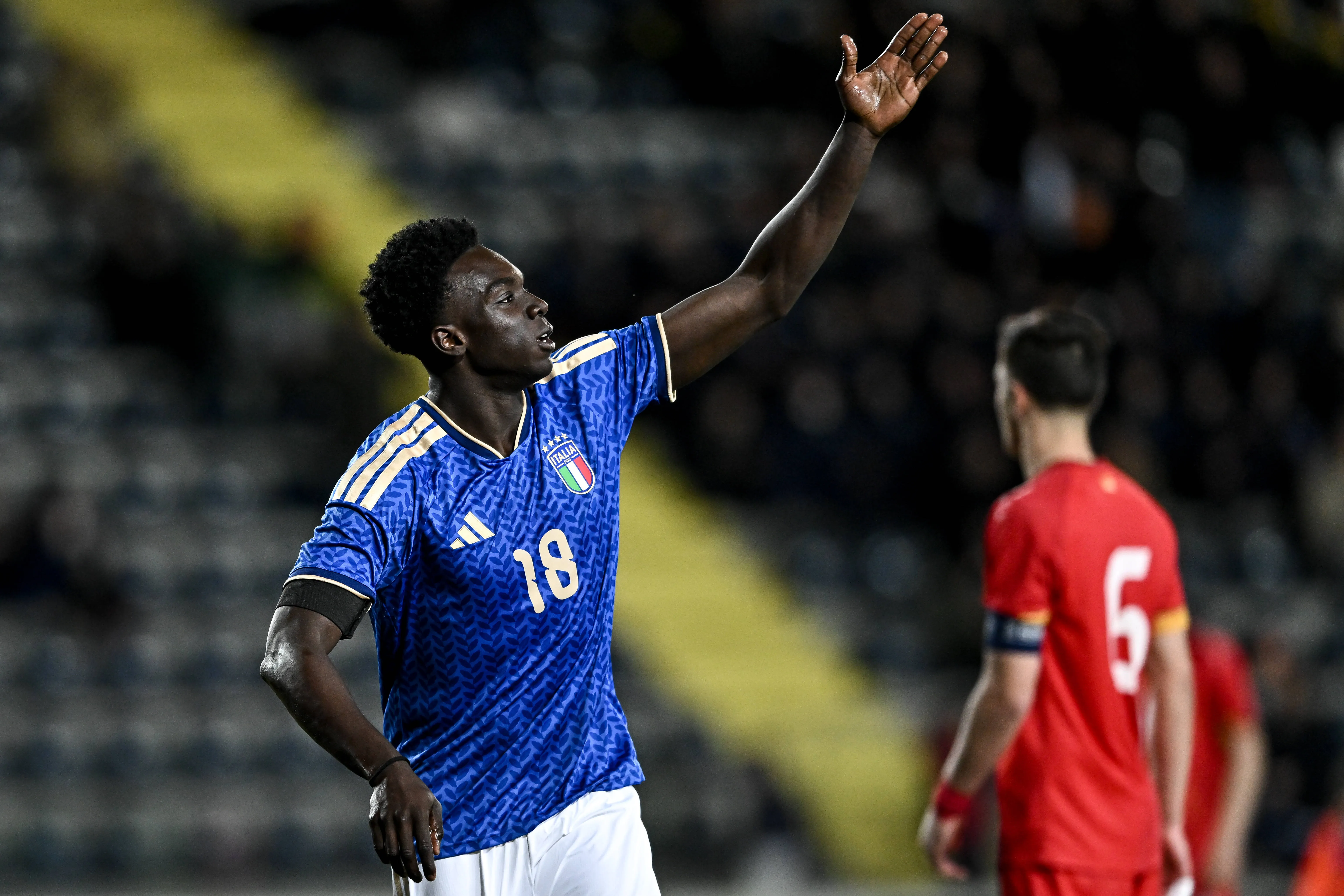 Genoa youngster Jeff Ekhator 