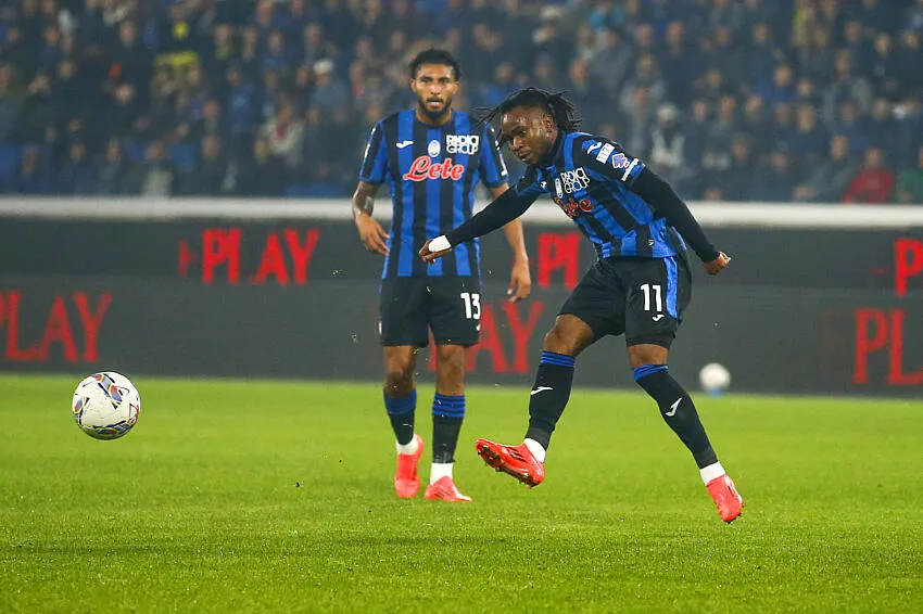 Lookman Ademola in action for Atalanta
