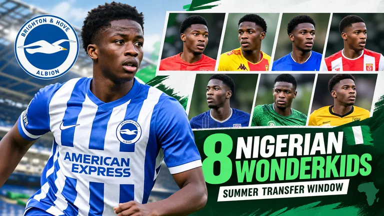 8 Nigerian wonderkids who secured big transfers this summer: Sani, Yohanna ranked