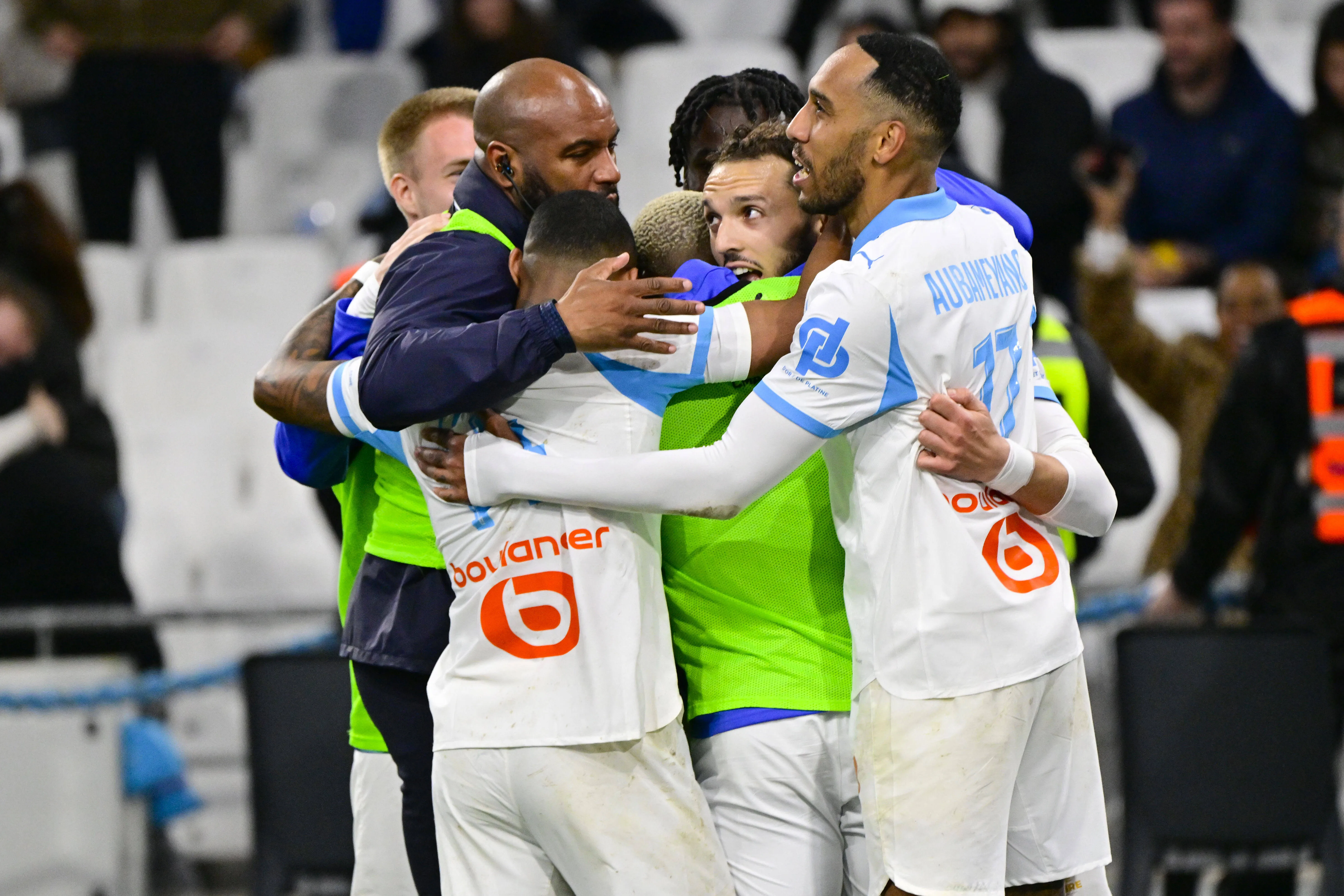 Olympique de Marseille VS AJA Auxerre - Ligue 1 McDonald s - 13/03/2026 Timothy Weah OM - Ligue 1 McDonalds match between Olympique de Marseille and AJA Auxerre on March 13, 2026 at the Orange Velodrome Stadium in Marseille