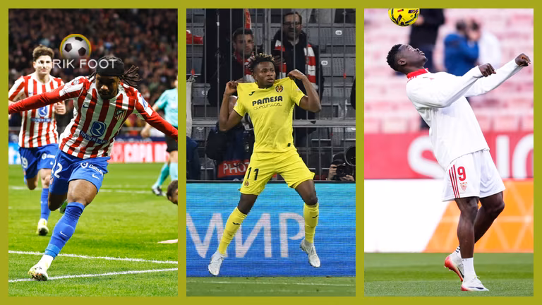 Ademola Lookman and six other Super Eagles players to have scored against Barcelona