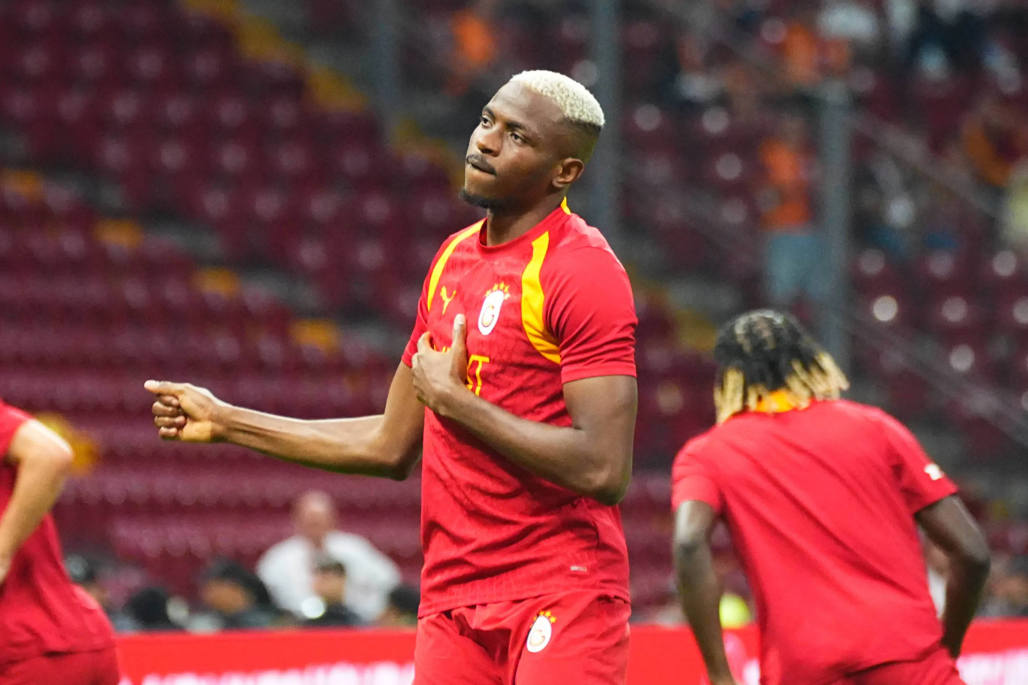 Super Eagles and Galatasaray striker Victor Osimhen 