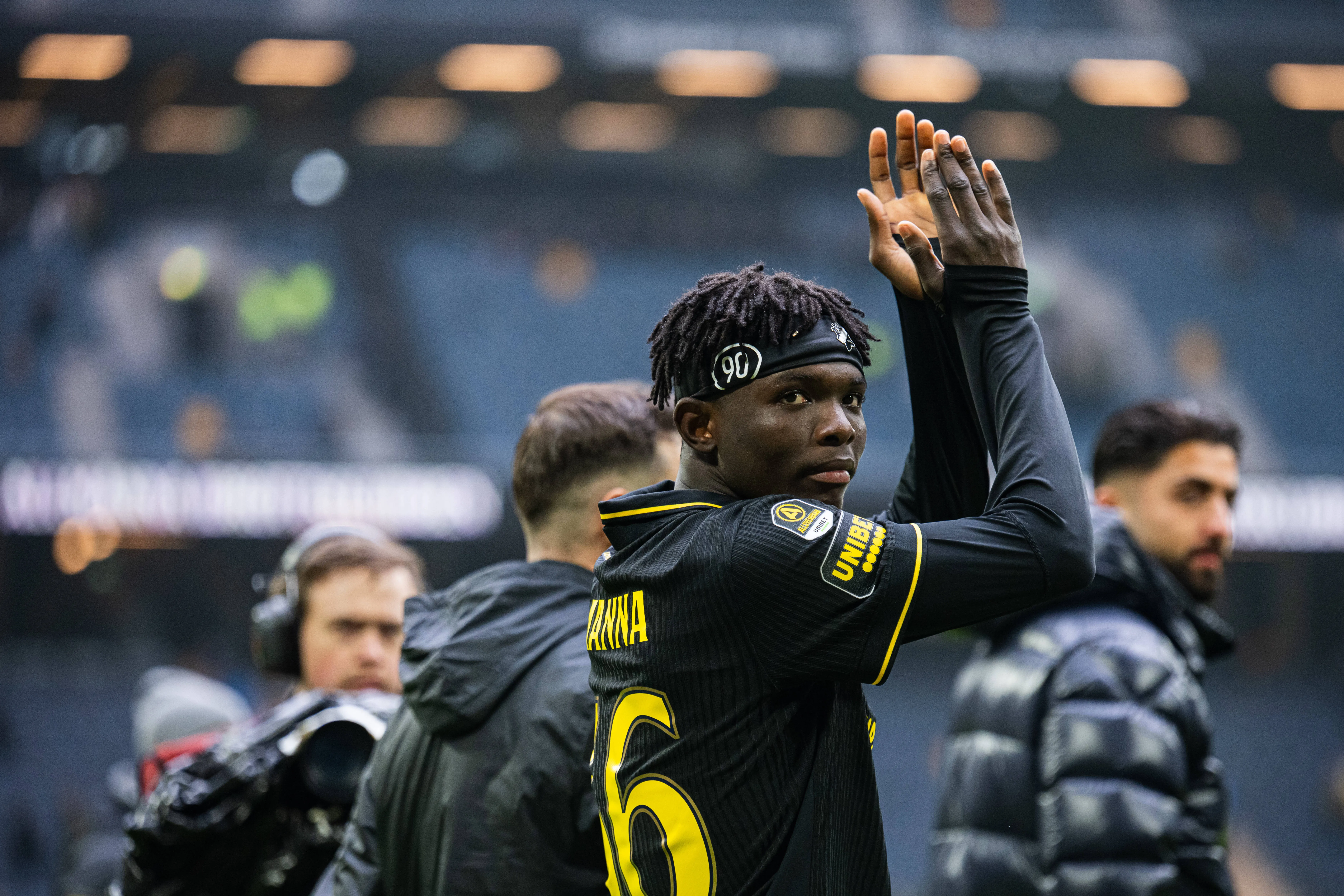 Nigeria and AIK teen talent Zadok Yohanna.