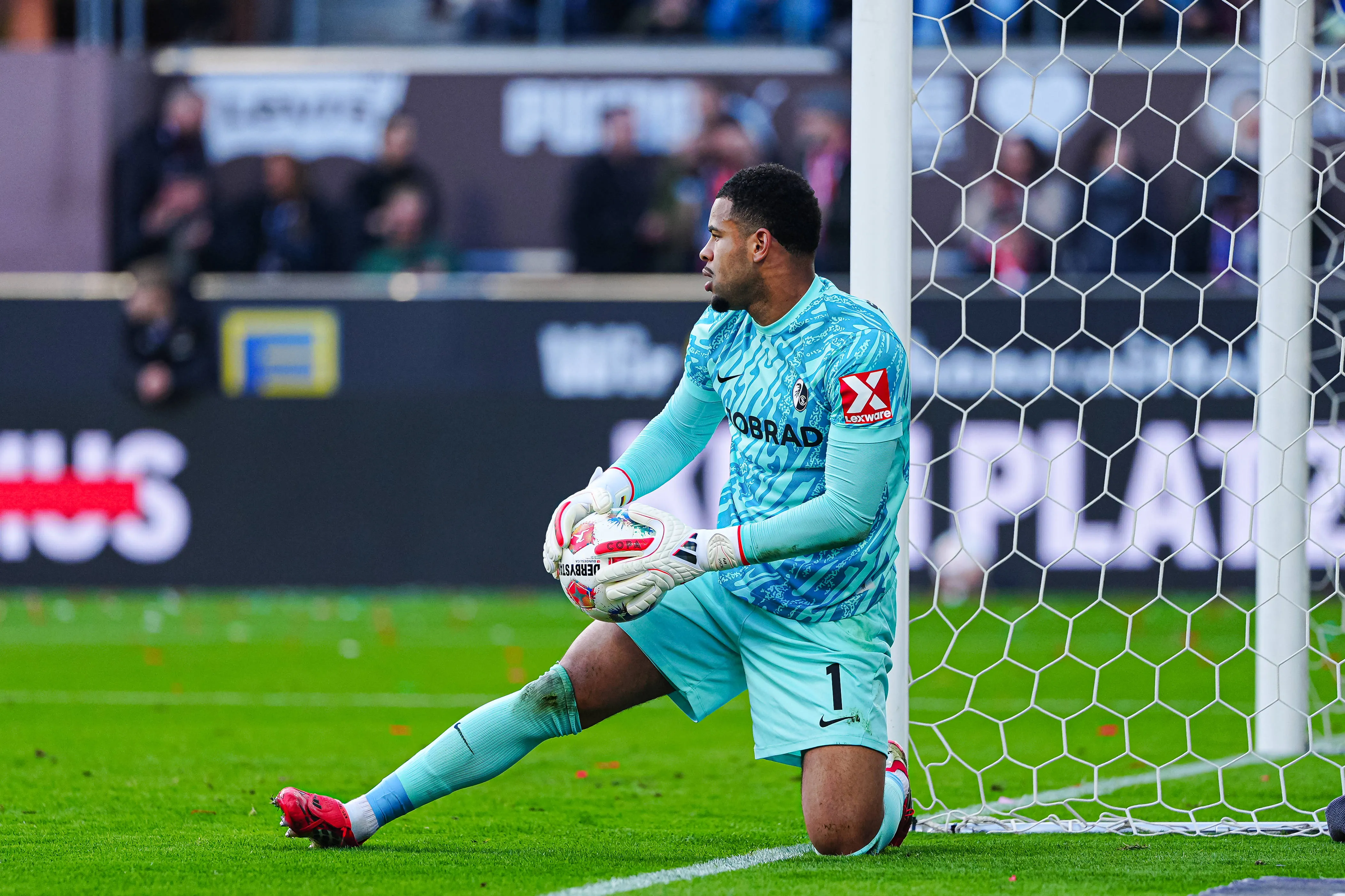 Nigeria-eligible and Freiburg goalkeeper Noah Atubolu 
