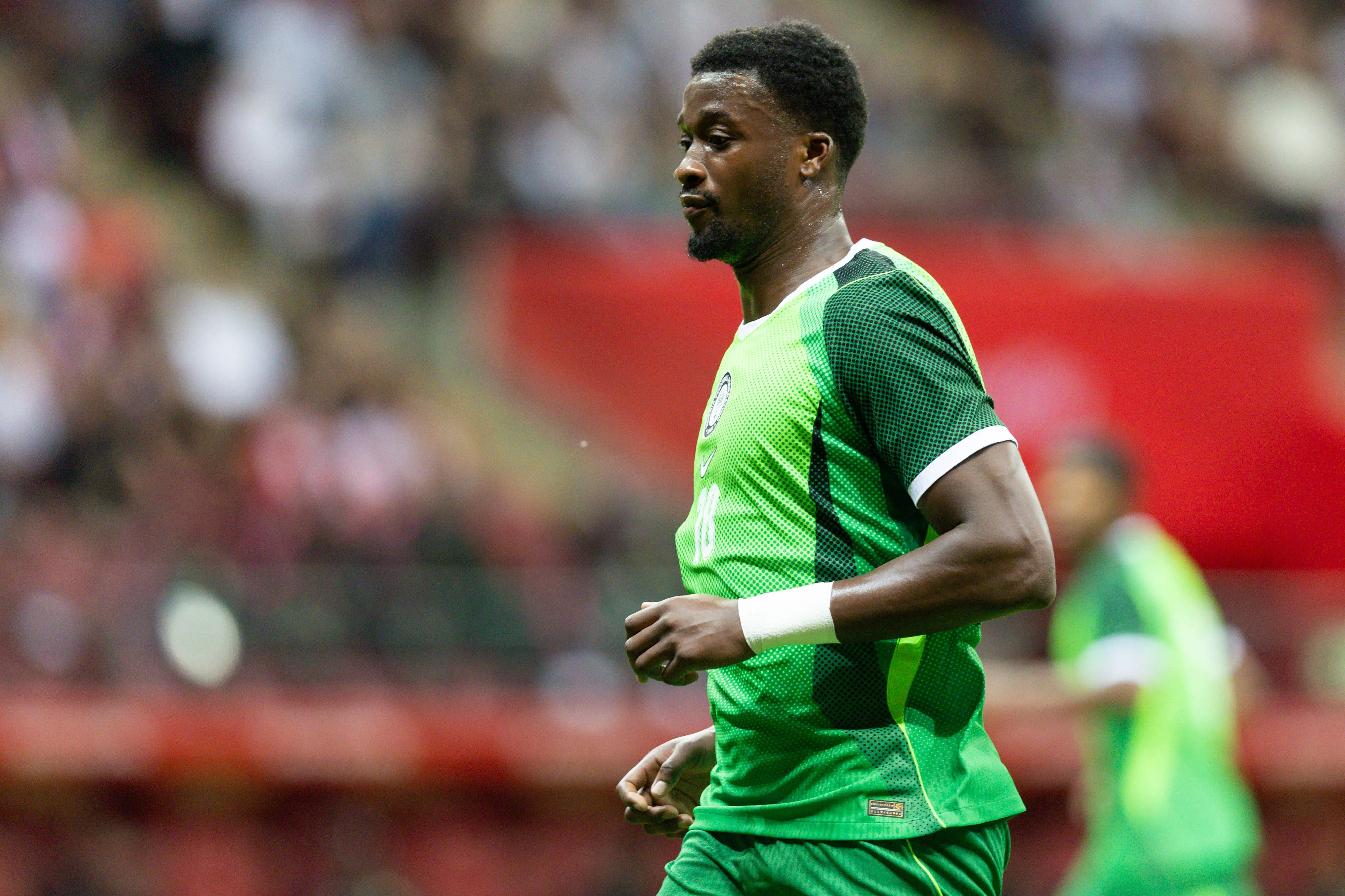 Super Eagles defender Emmanuel Fernandez