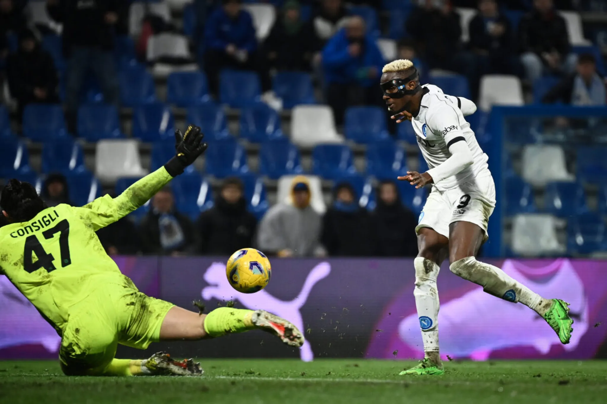 Hat-trick hero Victor Osimhen extends scoring streak as Napoli rout Sassuolo