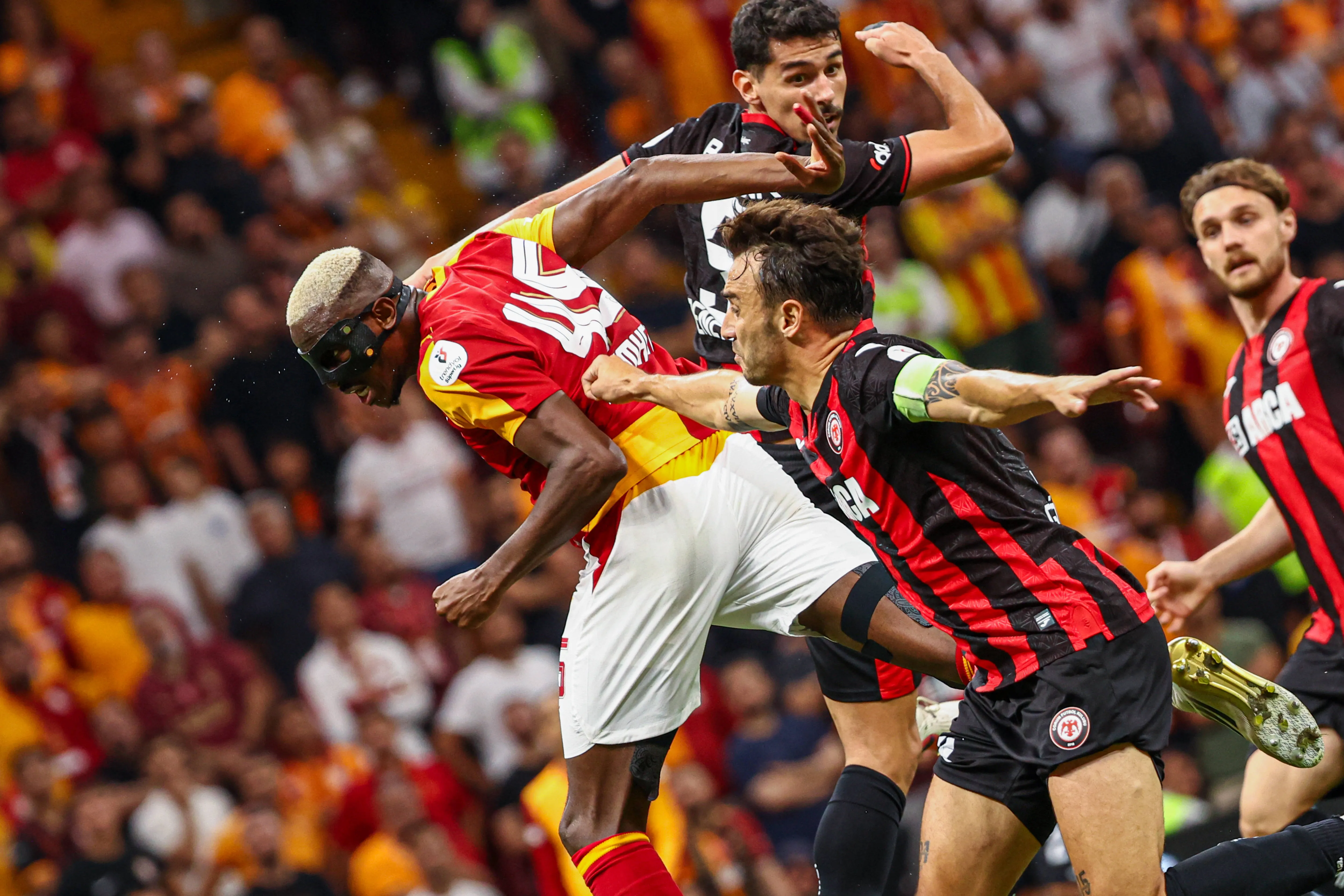Picture of Victor Osimhen in action for Galatasaray