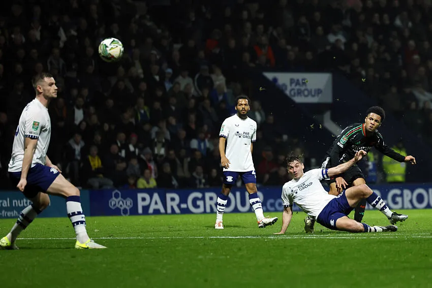 Nwaneri rivals Gakpo, Bruno Fernandes for EFL Cup accolade