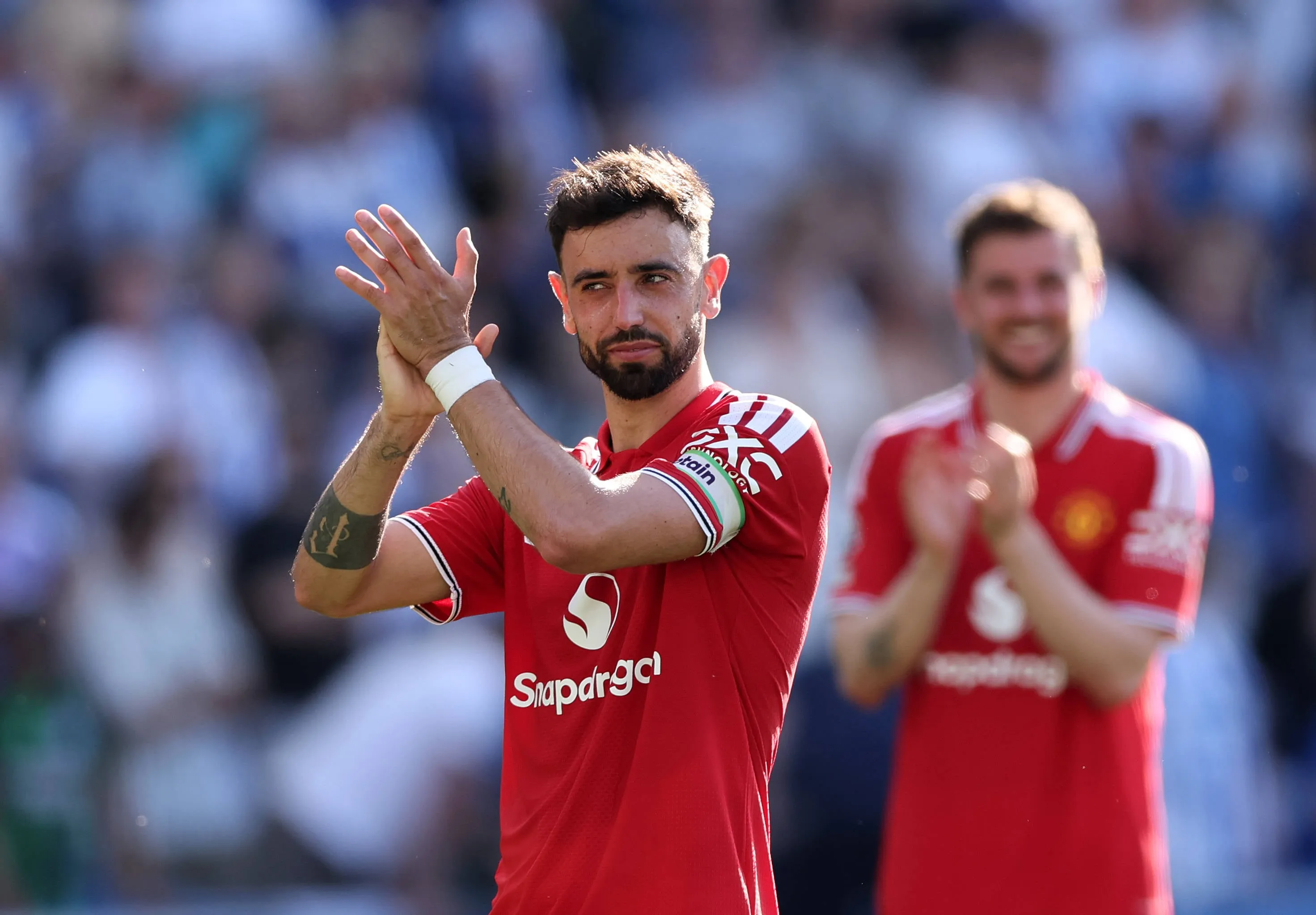 Portugal and Manchester United midfielder Bruno Fernandes 
