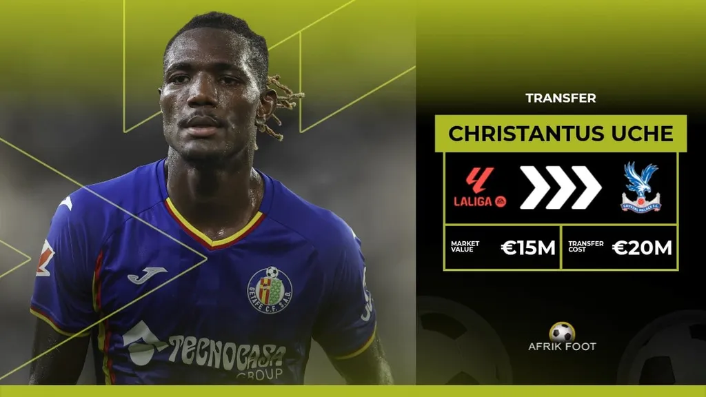 Super Eagles stallion Christantus Uche completes Deadline Day move to FA Cup holders