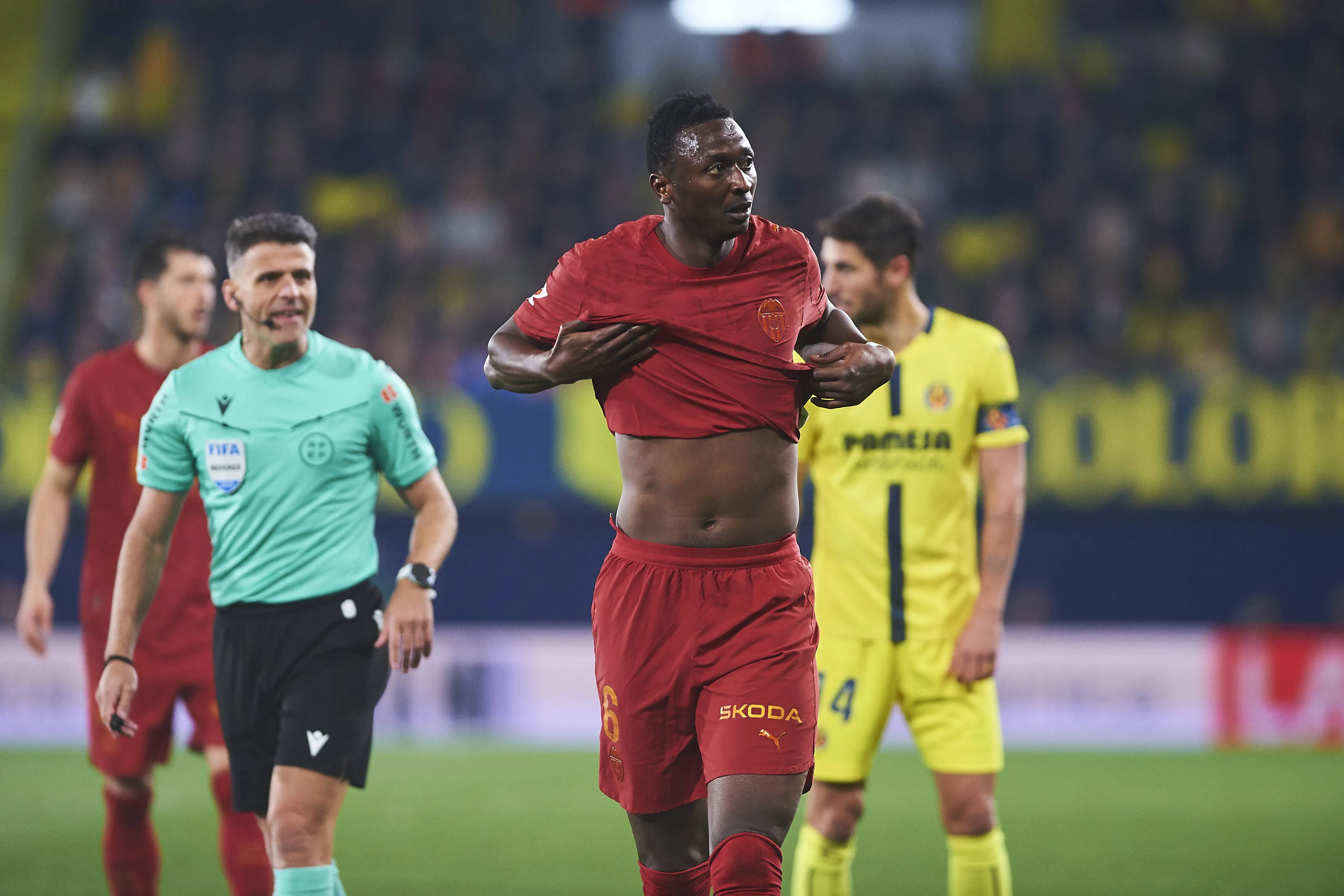 Nigeria and Valencia forward Umar Sadiq