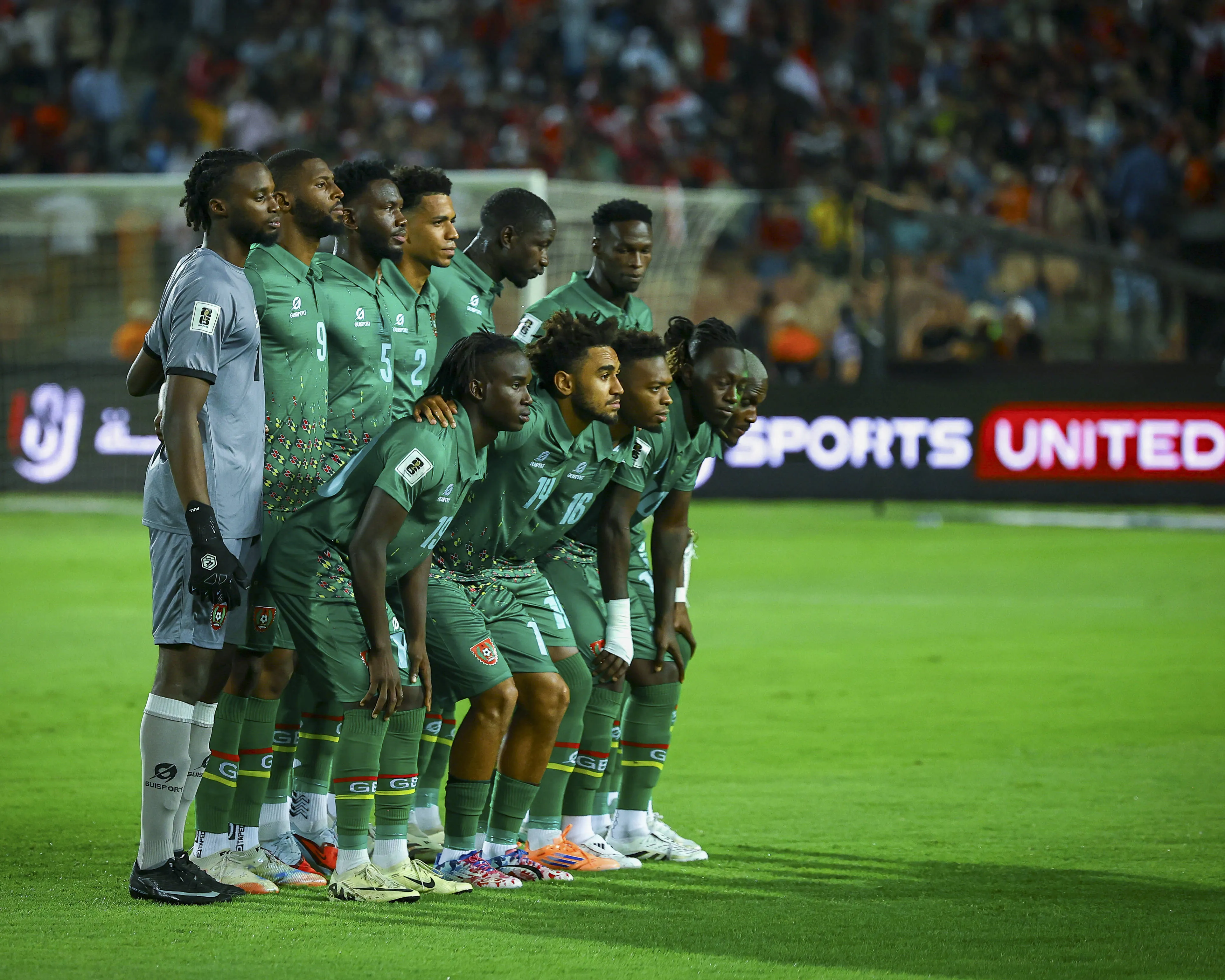 Guinea Bissau team photo