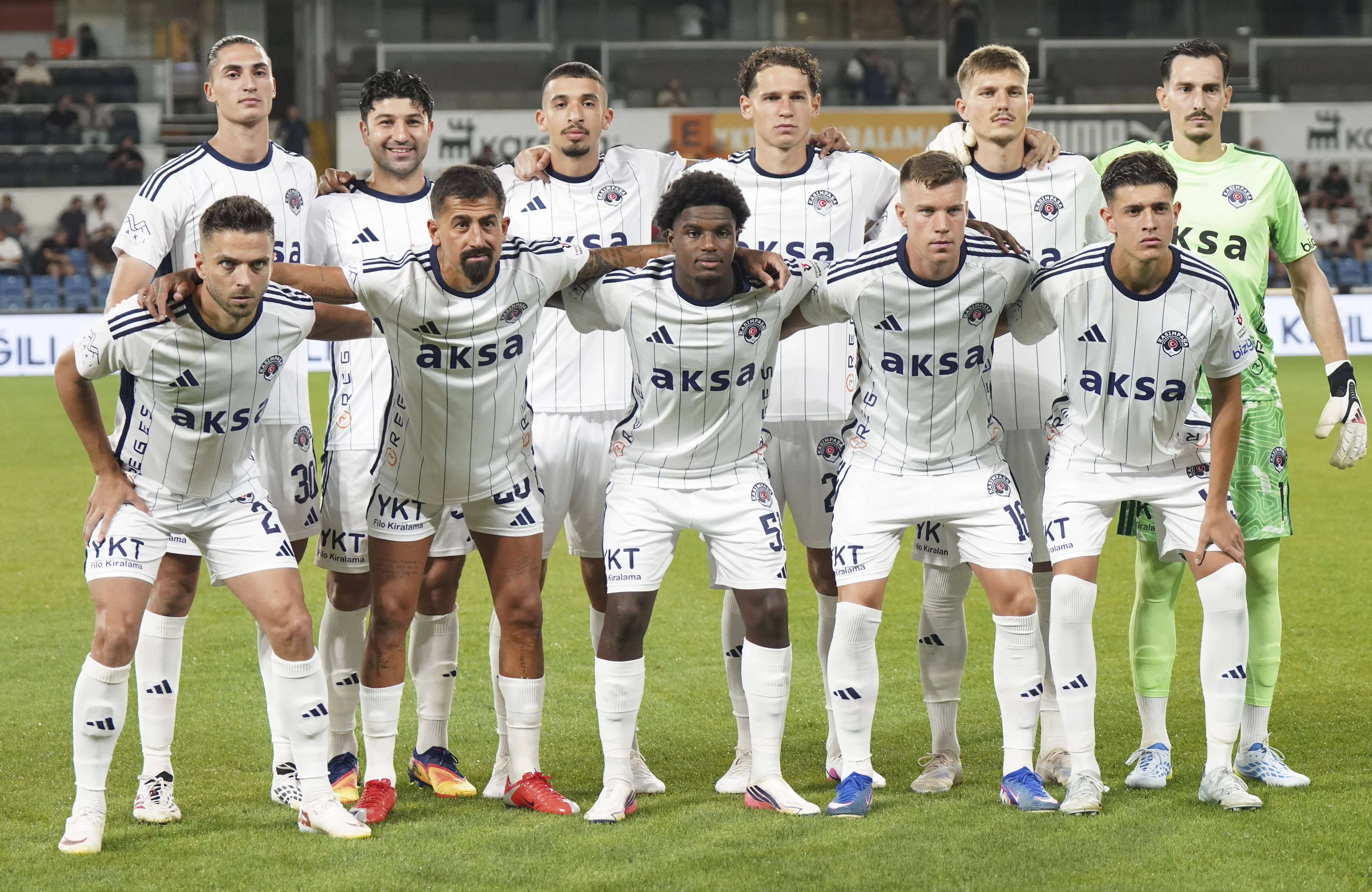 Kasimpasa team in the Super Lig