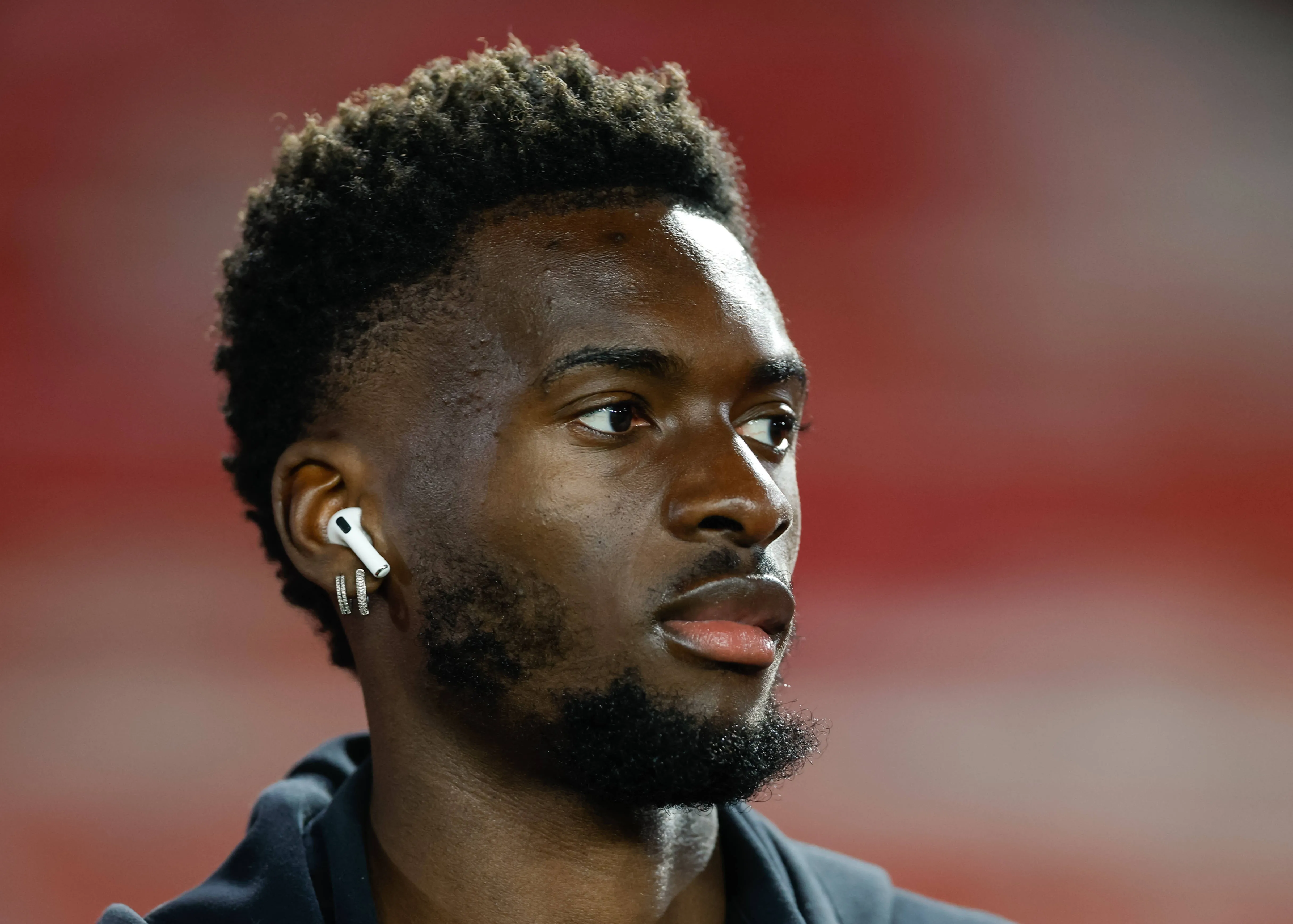 Everton midfielder Tim Iroegbunam