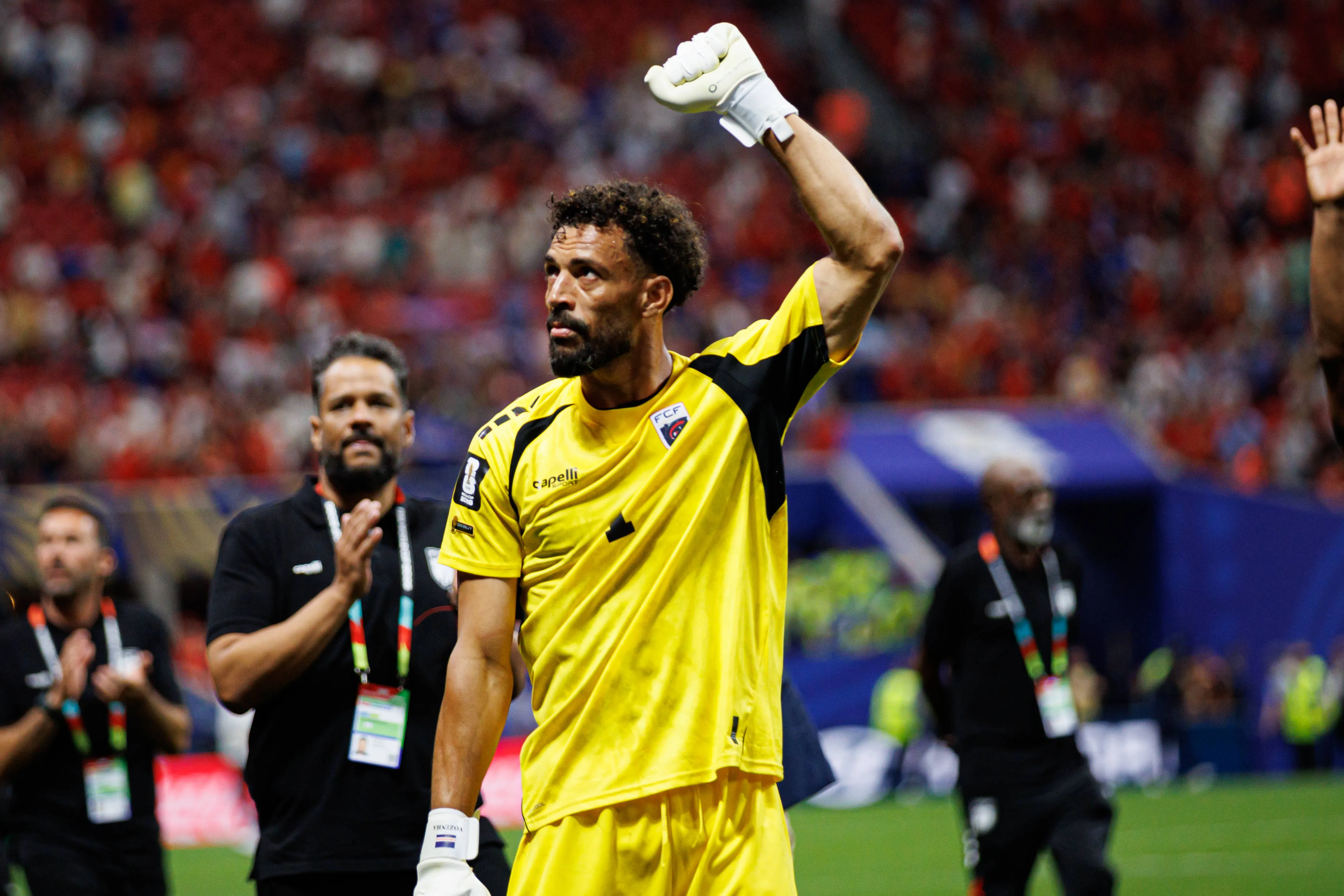Cabo Verde goalkeeper Vozinha