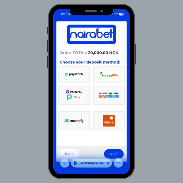 Nairabet deposit