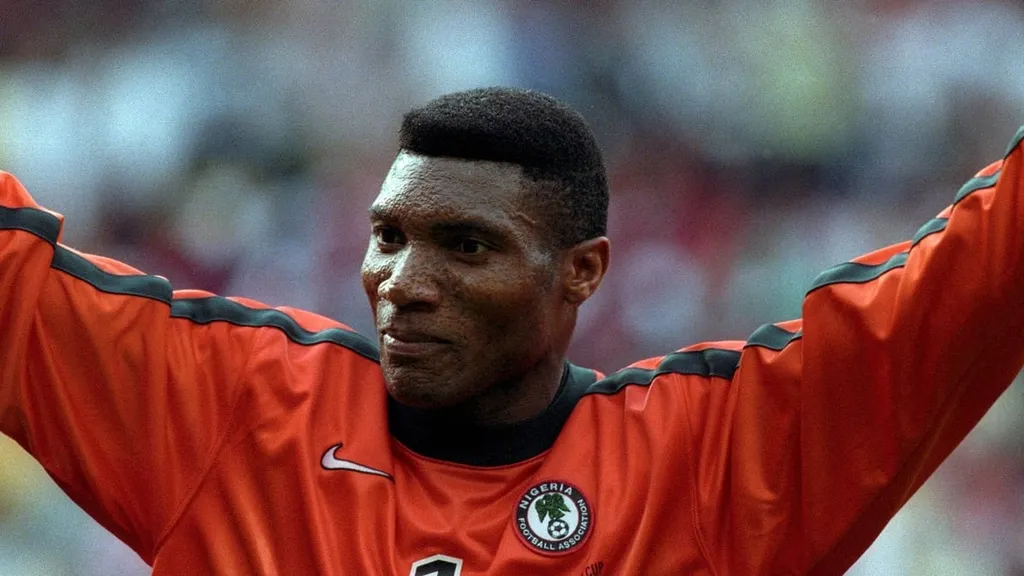 Legendary Super Eagles goalkeeper Peter Rufai 