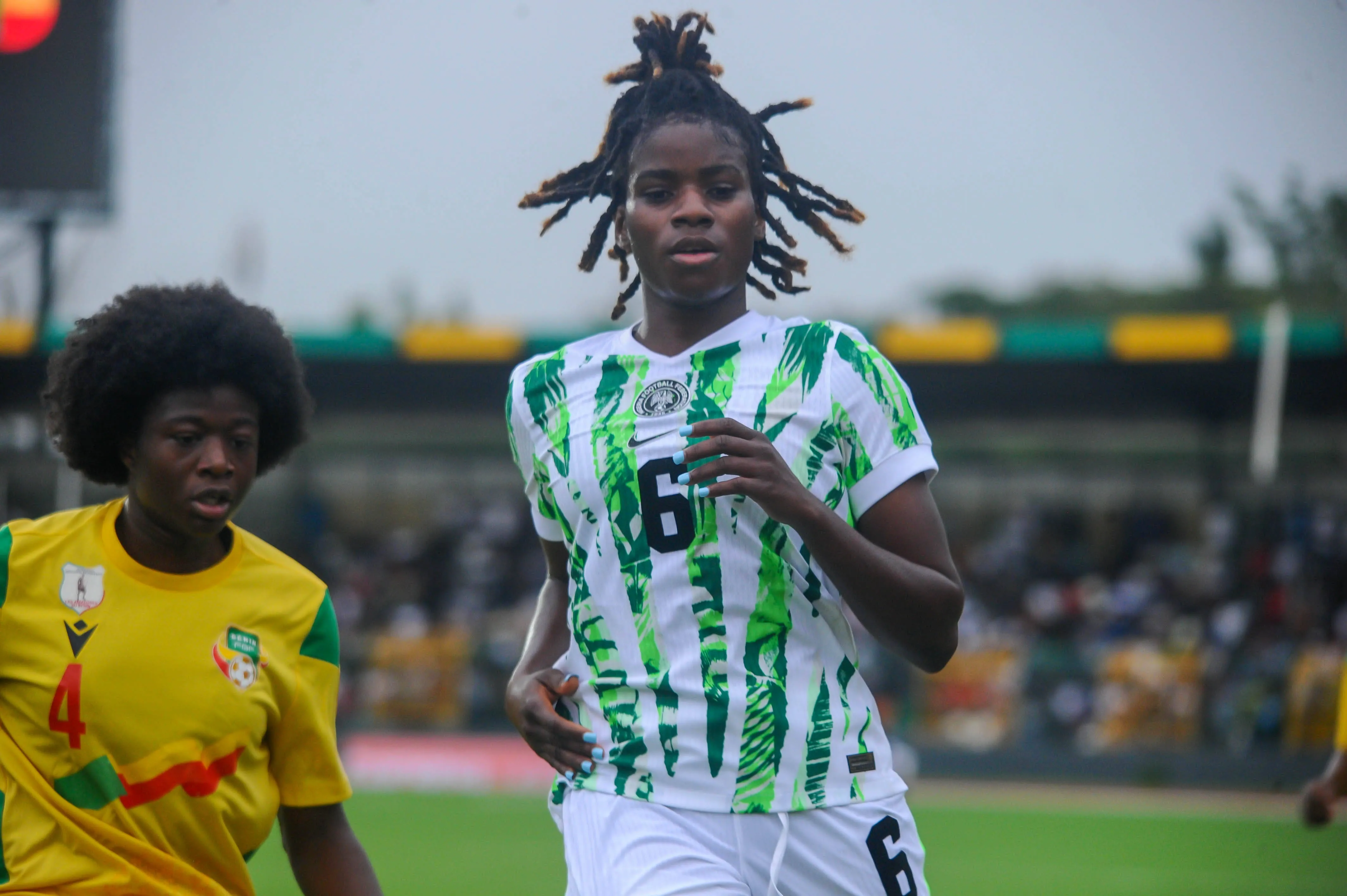 Super Falcons forward Okoronkwo Ijeoma Esther
