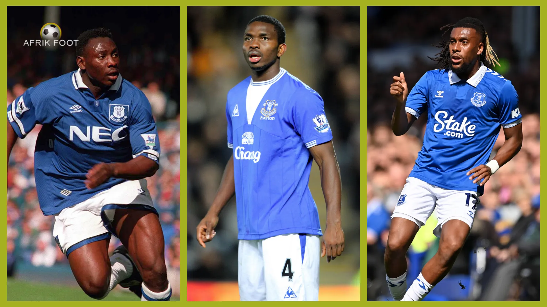 Super Eagles: Amokachi, Iwobi ranked in top 5 Nigerians to have played for Everton