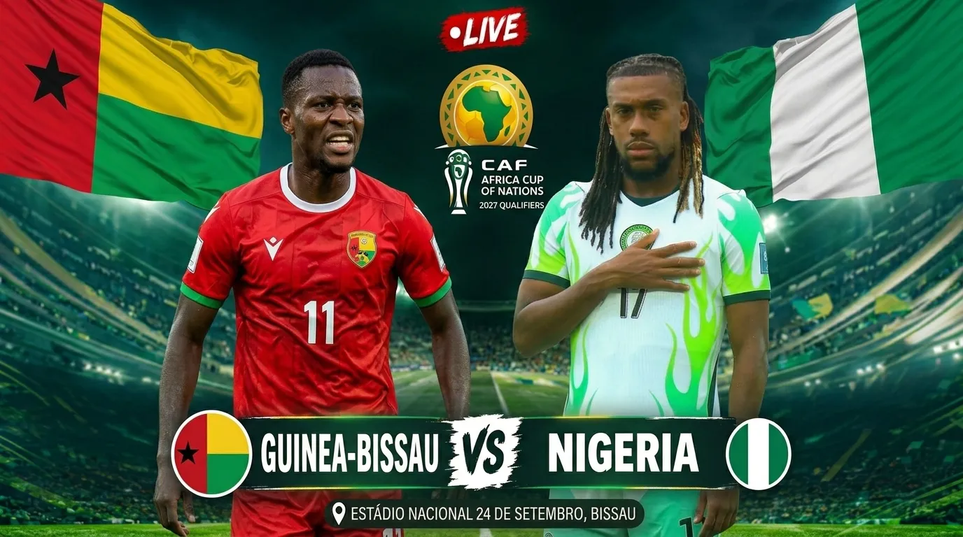 Guinea-Bissau vs Super Eagles LIVE: Follow scores, goals, updates, commentary & AFCON q result