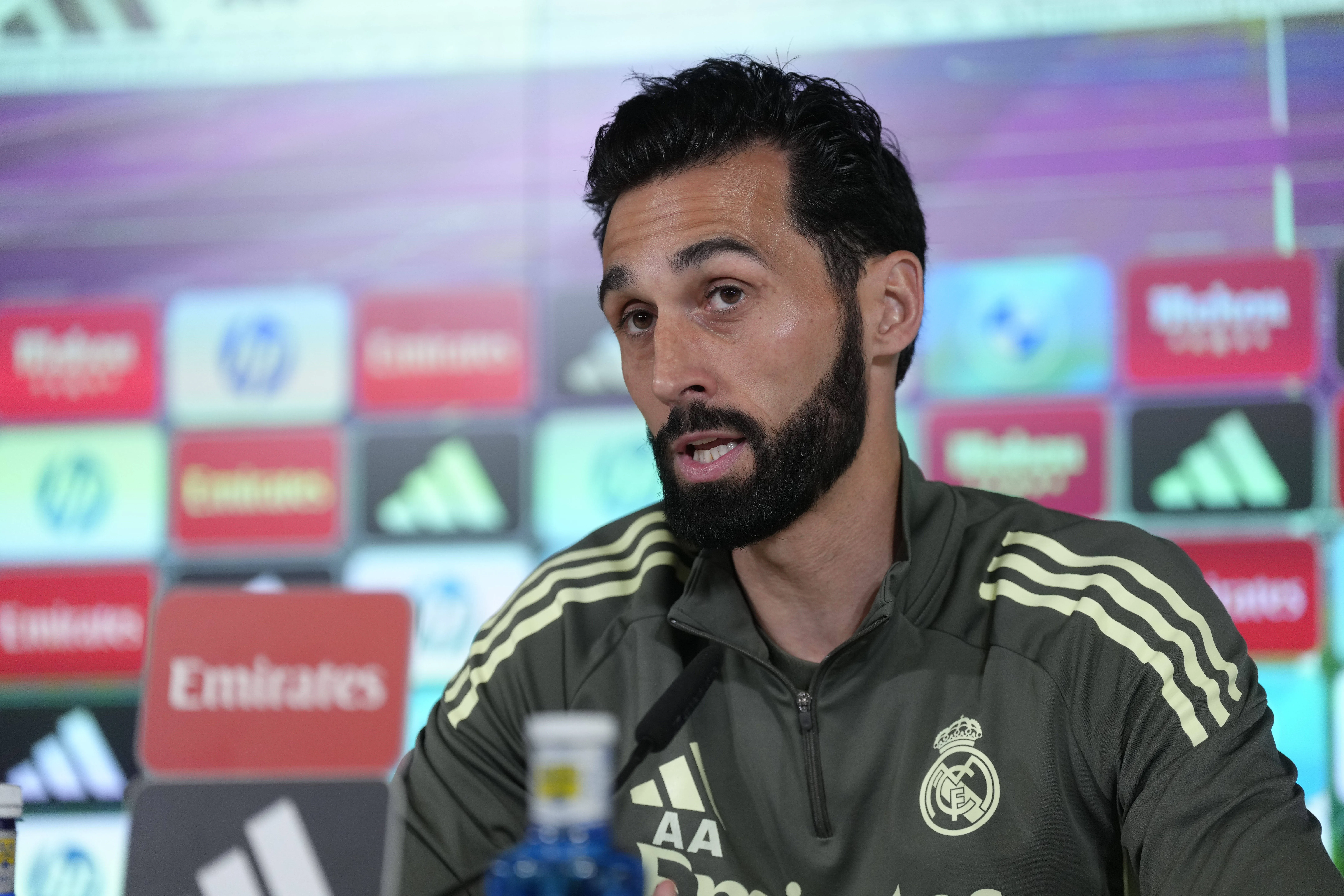 Alvaro Arbeloa, head coach of Real Madrid