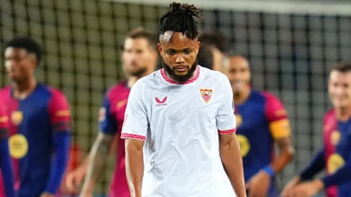 Ejuke set for lengthy spell out as Sevilla confirm &lsquo;high-grade&rsquo; injury