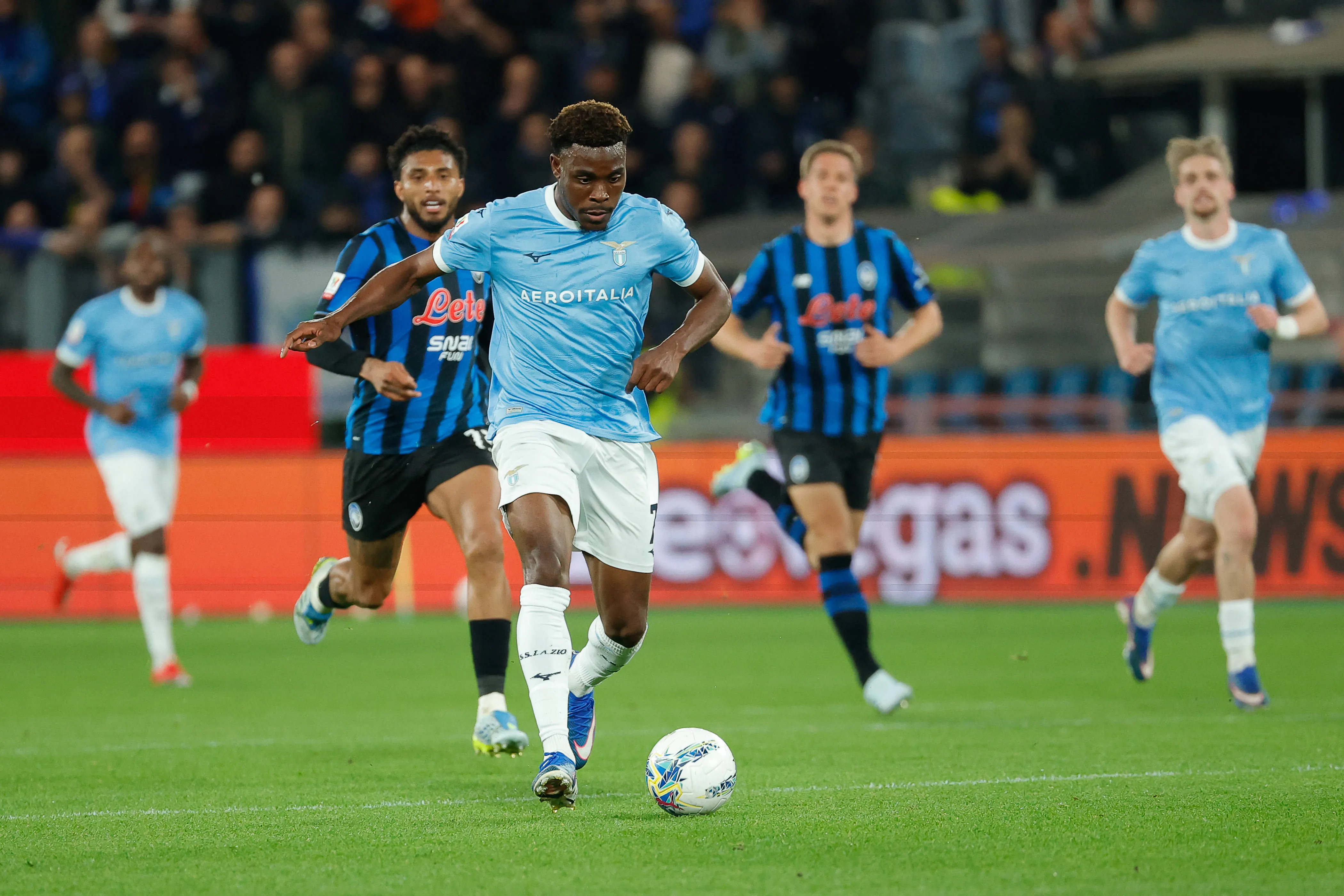 Nigeria and Lazio midfielder Fisayo Dele-Bashiru