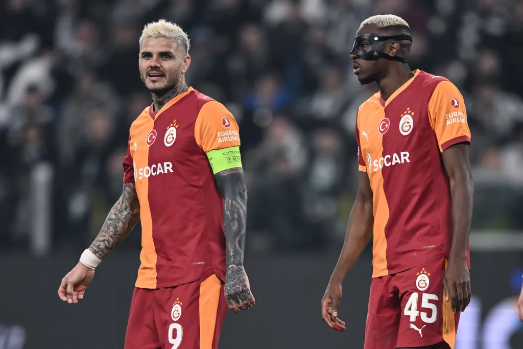 Victor Osimhen expected to help keep Juventus‑linked striker Mauro Icardi at Galatasaray