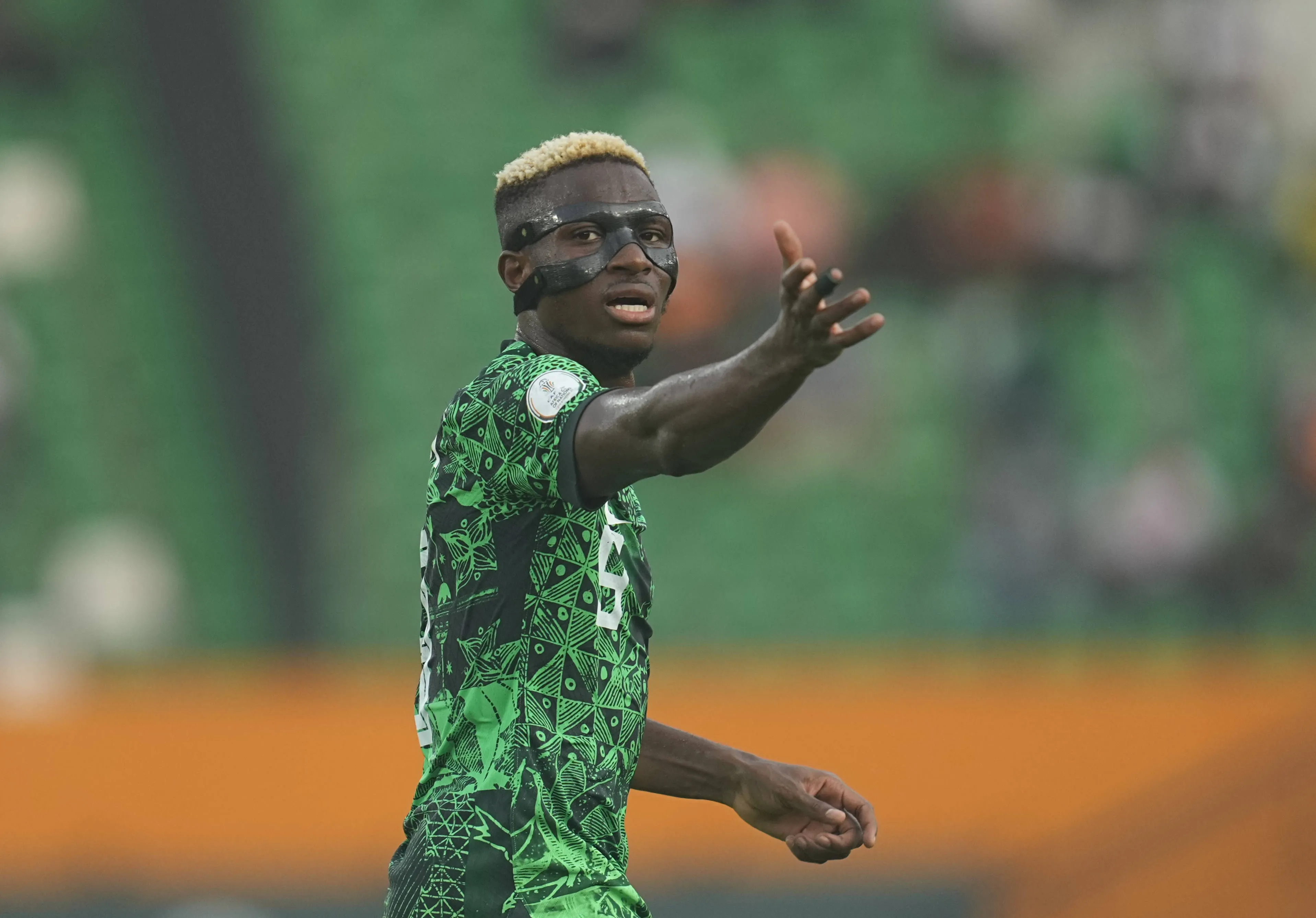 Super Eagles striker Victor Osimhen 