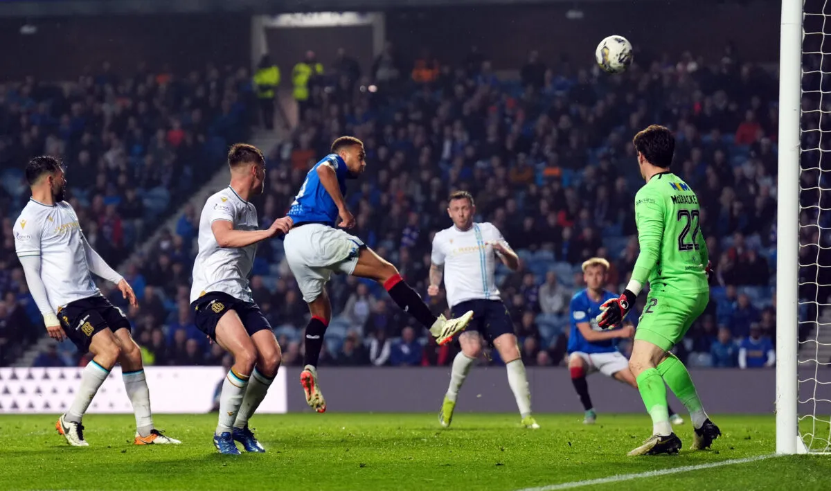 Cyriel Dessers vs Dundee 