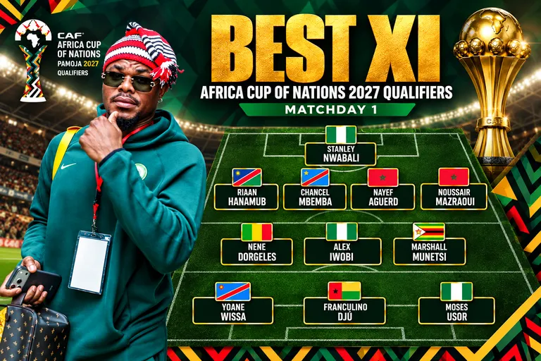 Super Eagles: Three Nigeria stars make best XI of AFCON 2027 qualifiers Matchday 1