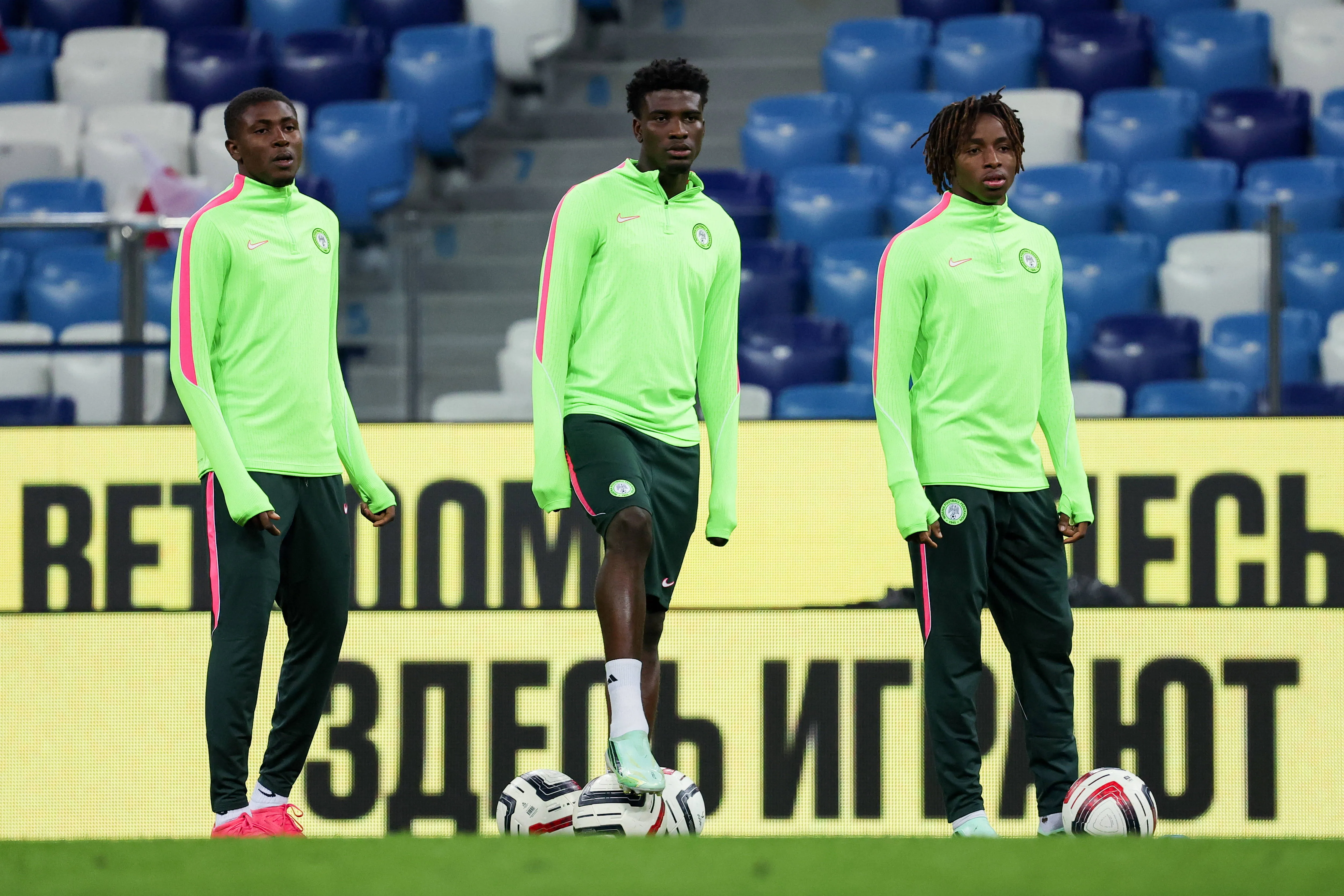 Super Eagles and Olympic Eagles stars 