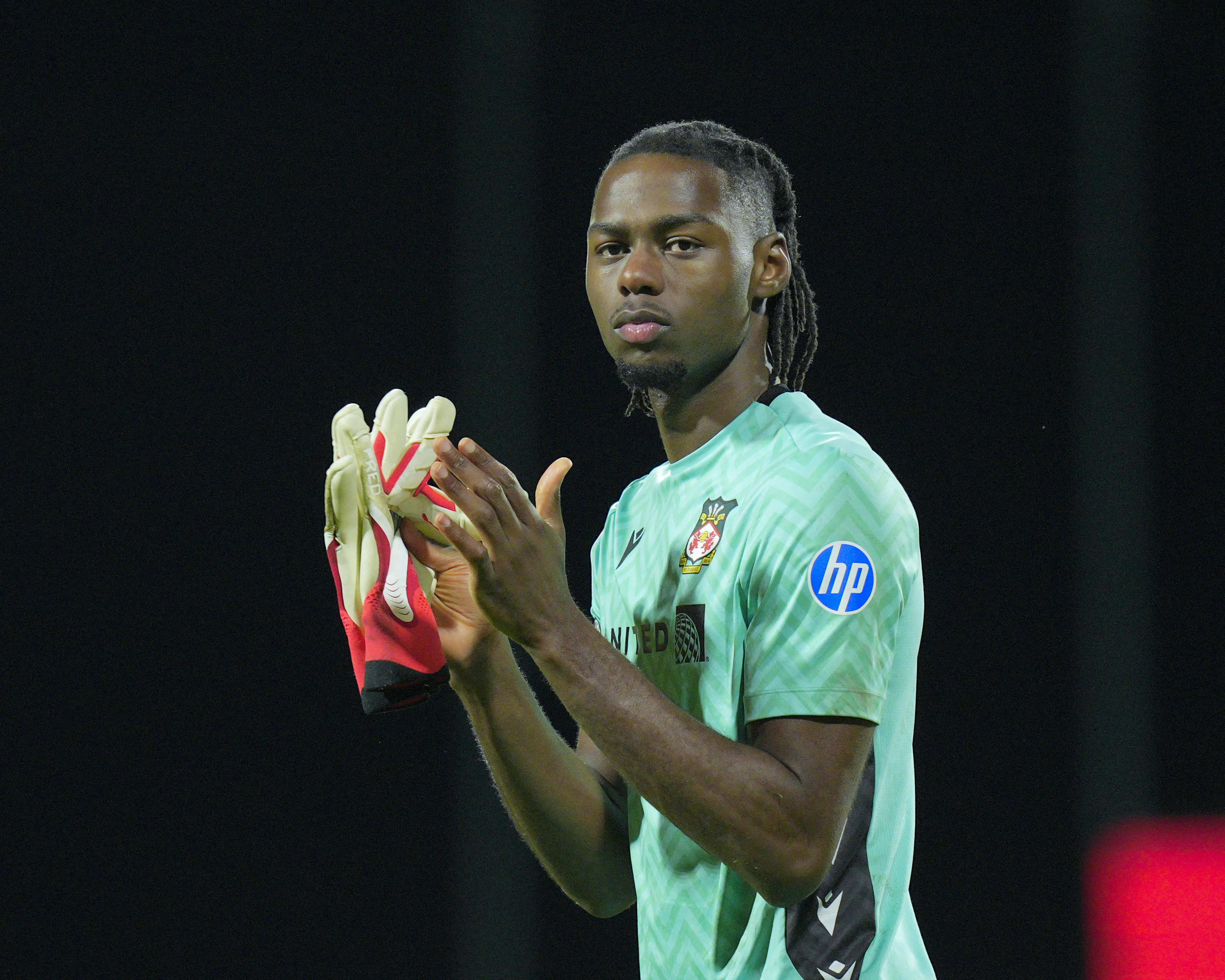 Nigeria and Wrexham goalkeeper Arthur Okonkwo