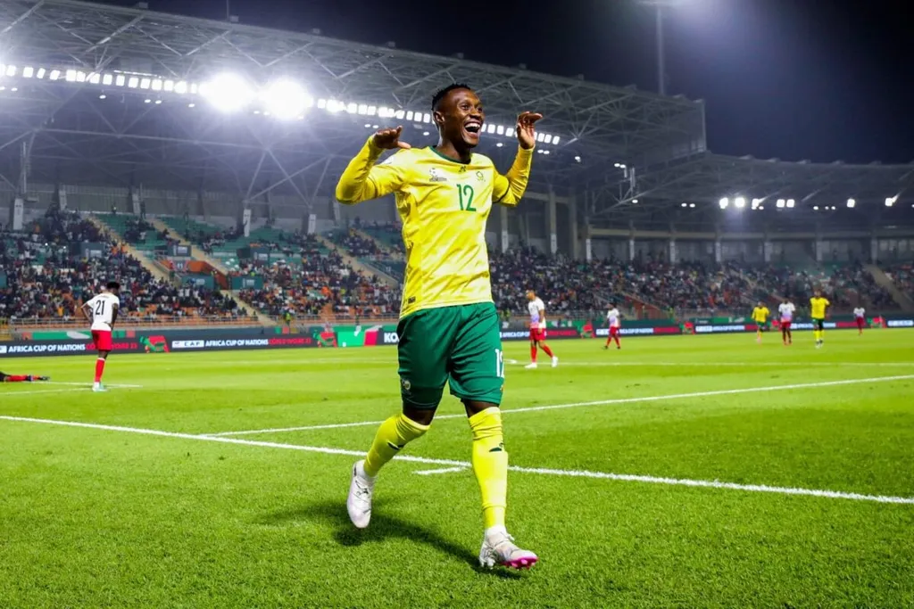 Thapelo Maseko ruled out for Bafana Bafana starting XI vs Nigeria in AFCON 2024