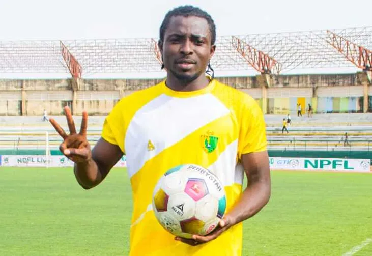 NPFL hattrick hero Nenrot Silas &lsquo;always has the mindset of winning for Plateau United
