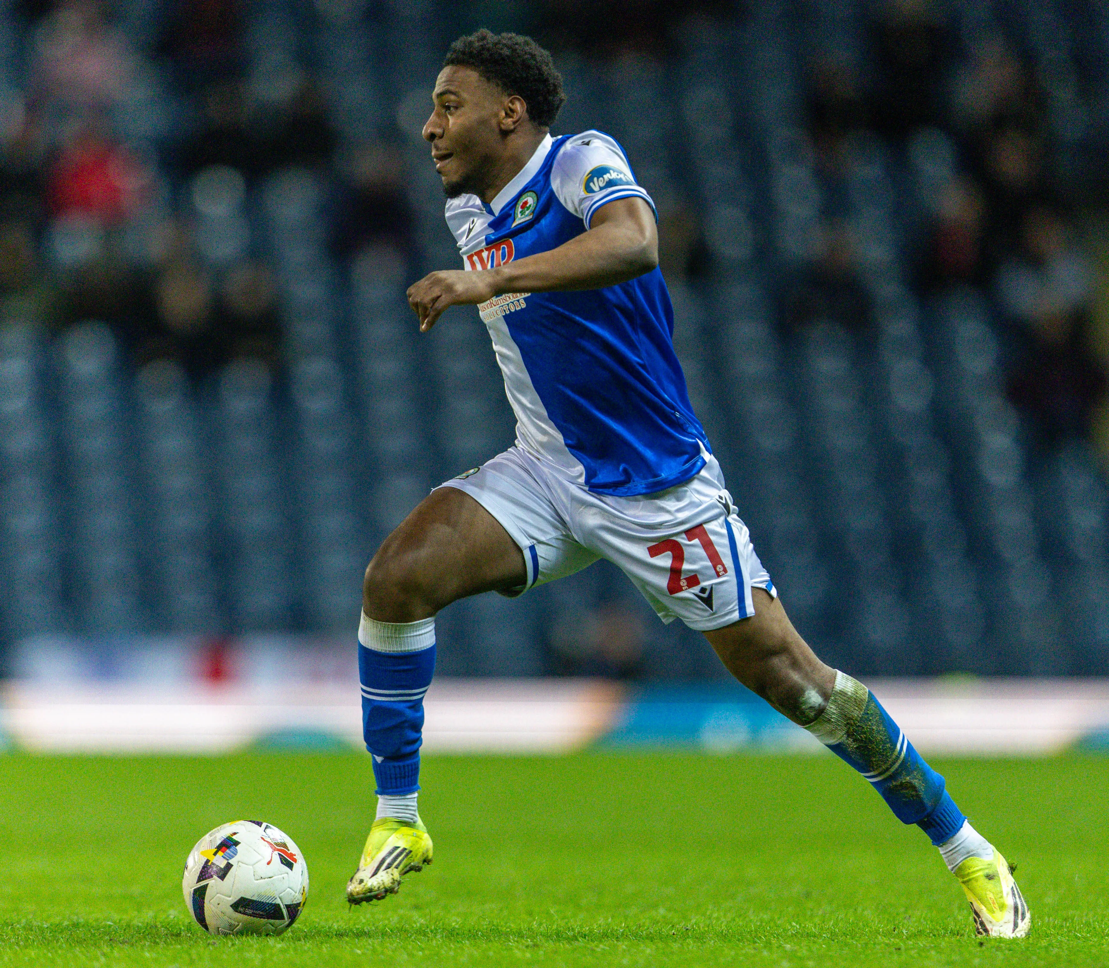 Blackburn Rovers star Dapo Afolayan 
