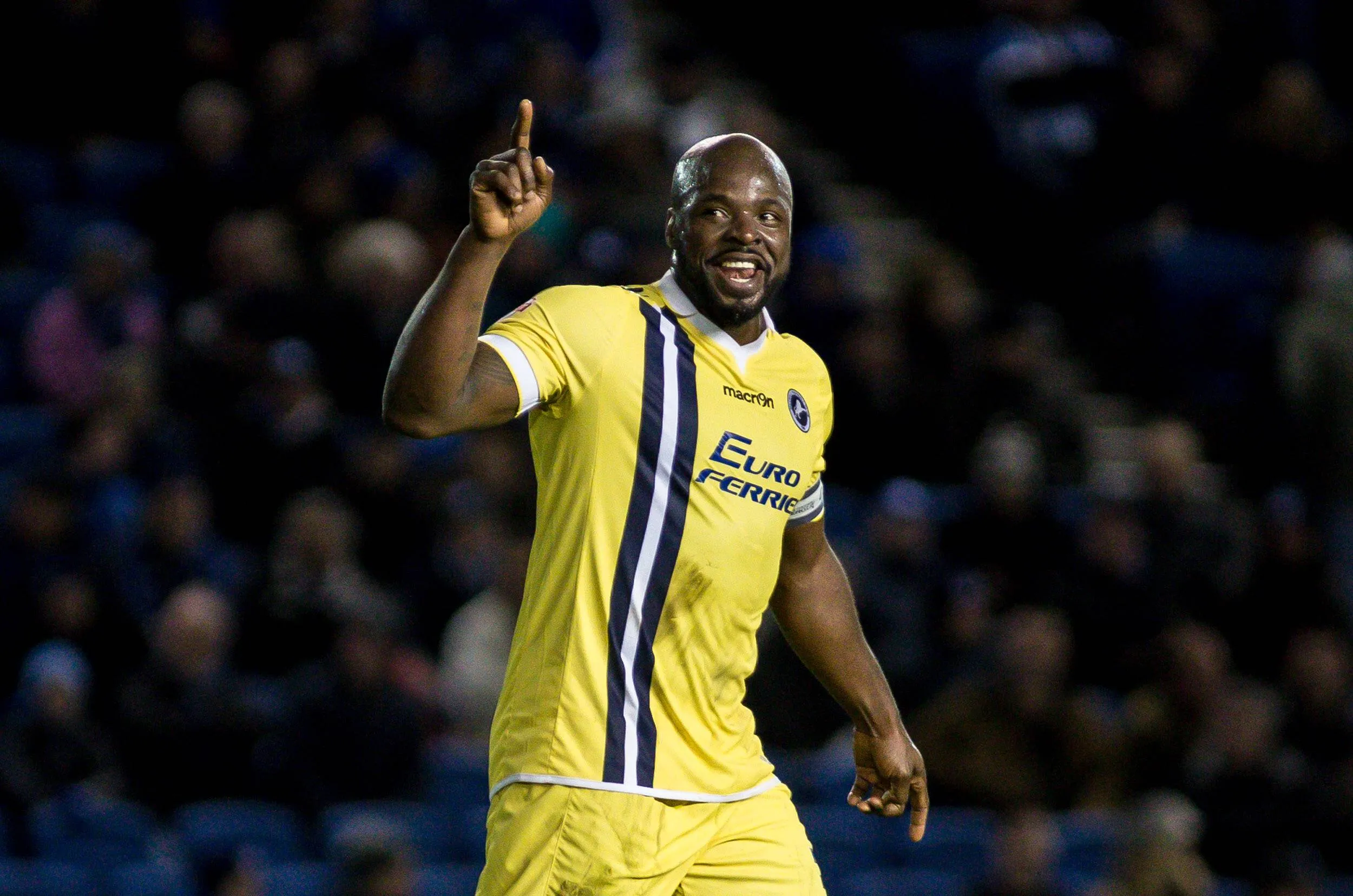 Brighton and Hove Albion and Millwall at the AMEX Stadium.