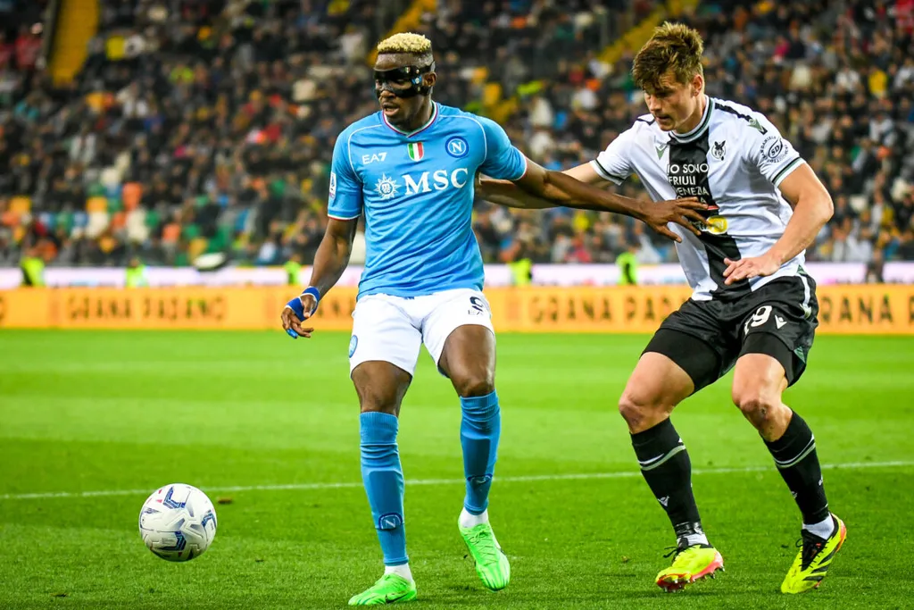 Victor Osimhen: Conte hails 'smiling' striker, makes u-turn on potential Napoli stay