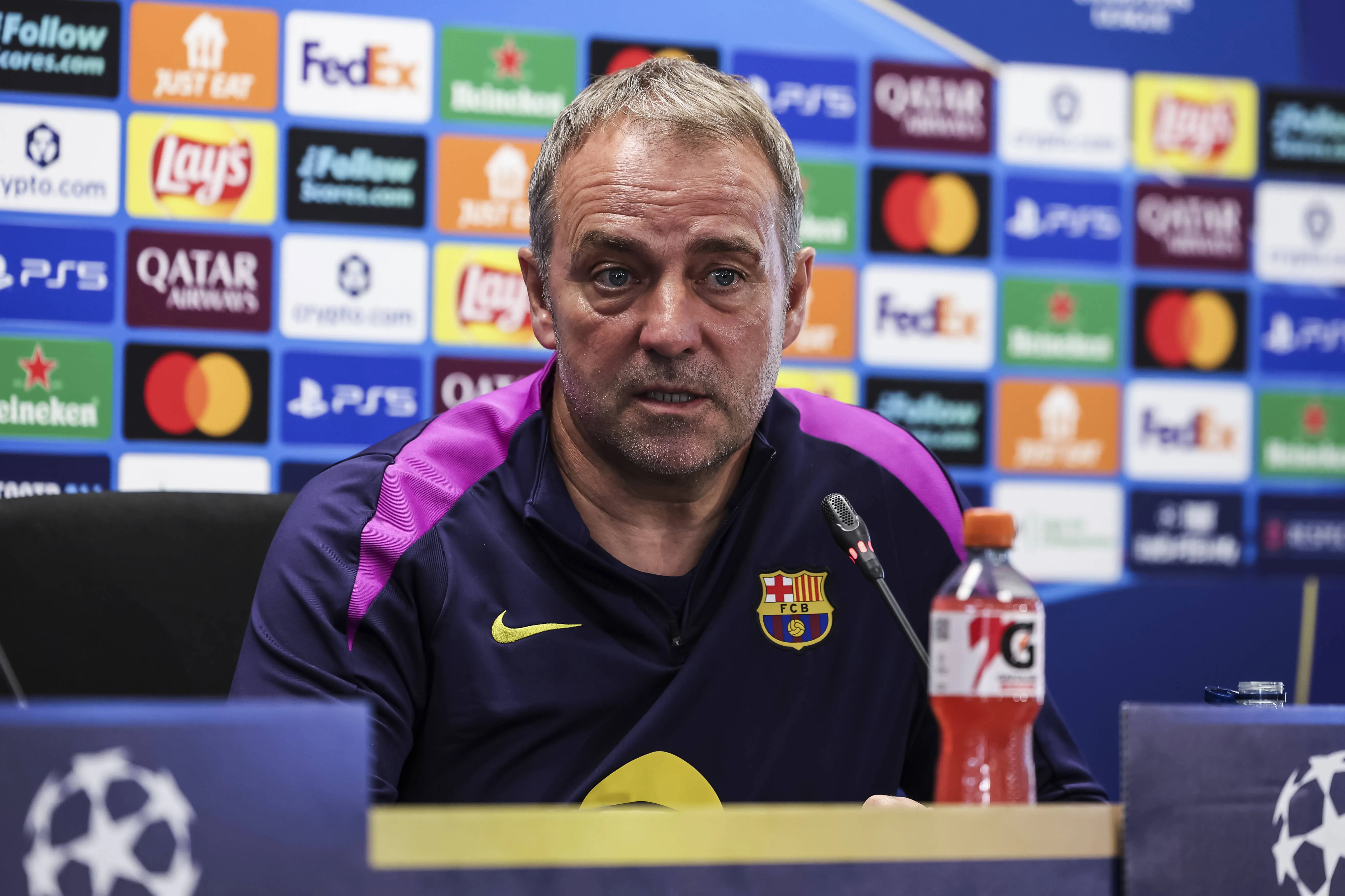 Hansi Flick, head coach of FC Barcelona